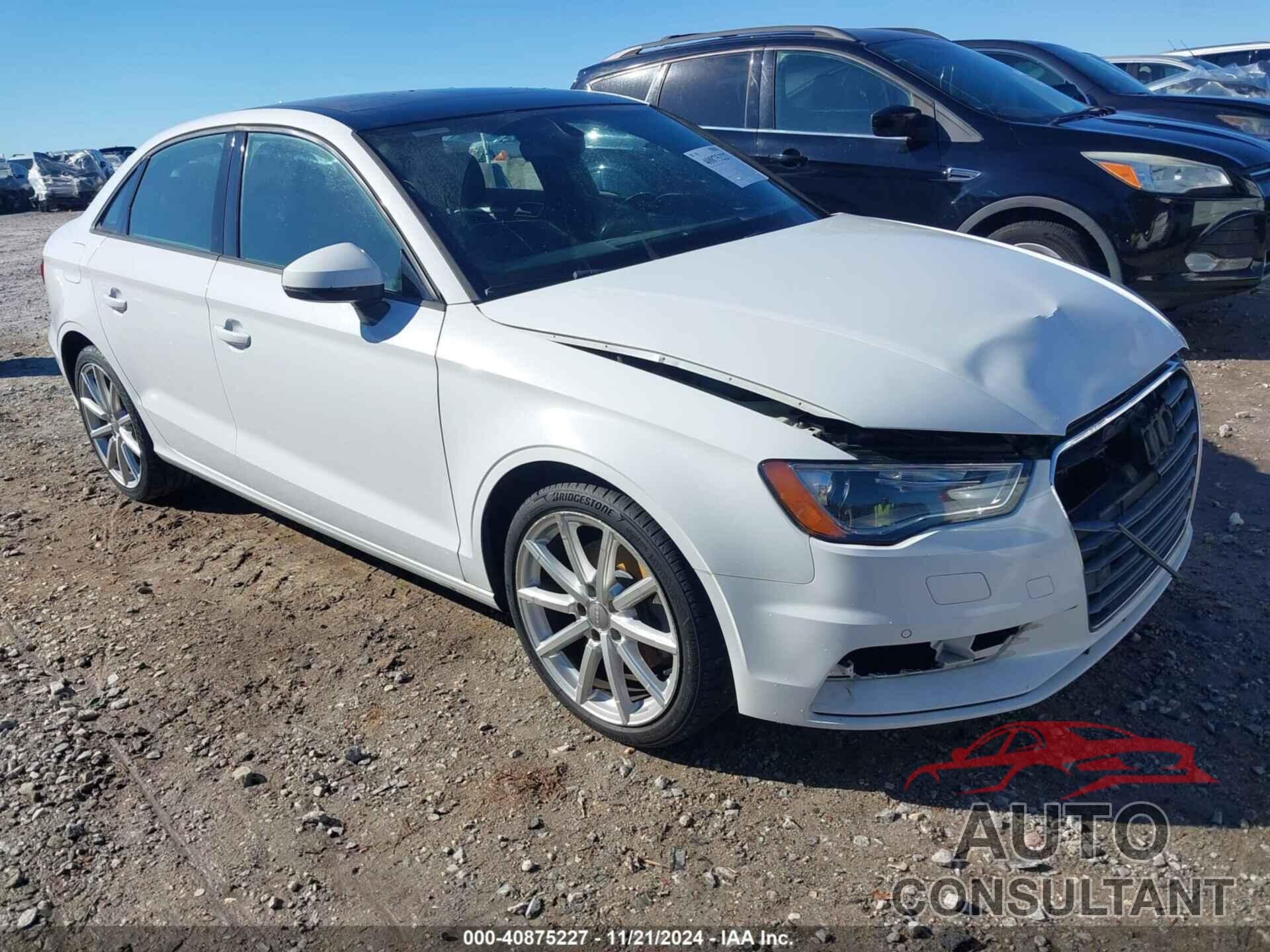 AUDI A3 2016 - WAUA7GFF5G1008150