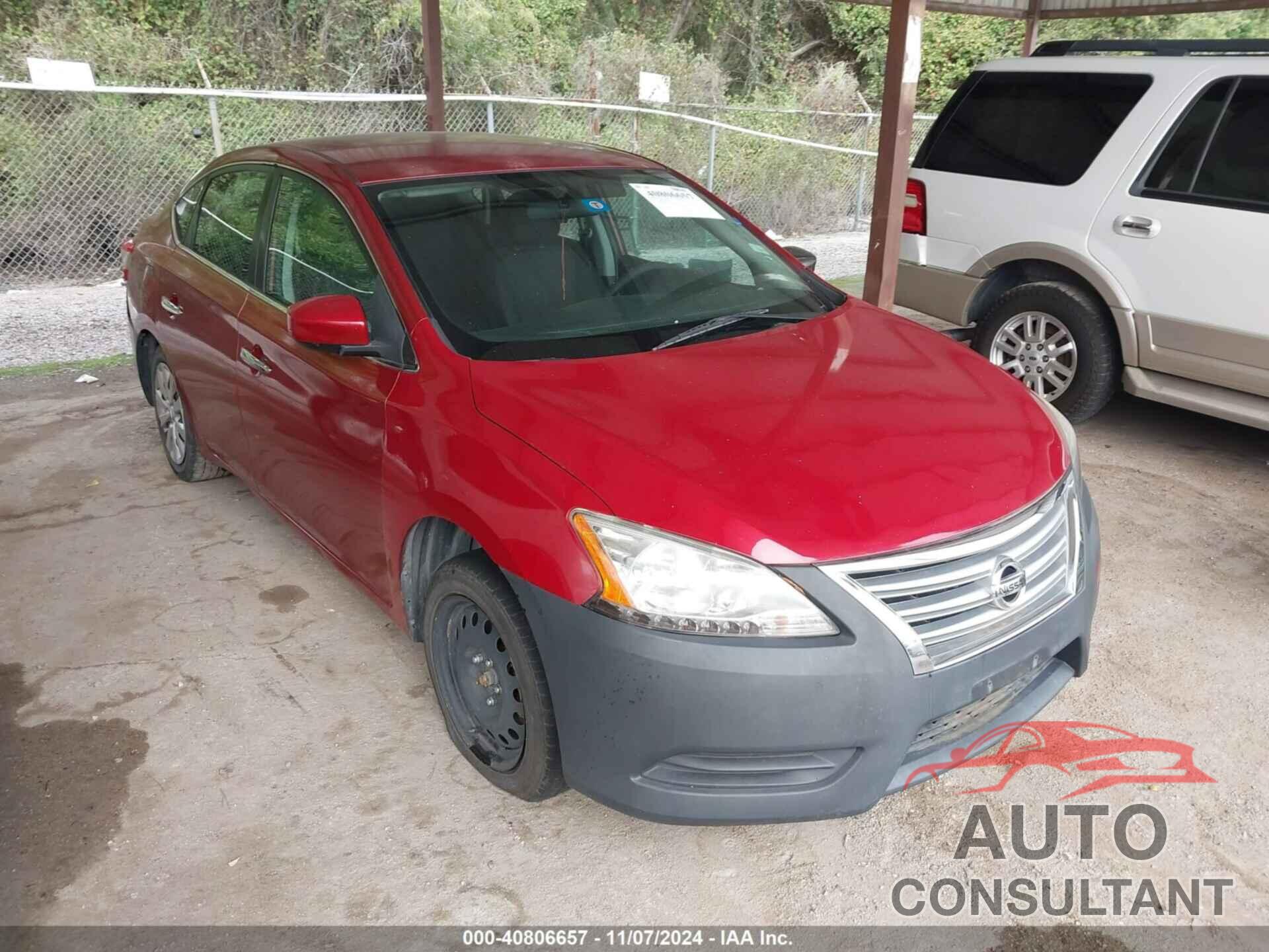 NISSAN SENTRA 2014 - 3N1AB7AP3EY275185