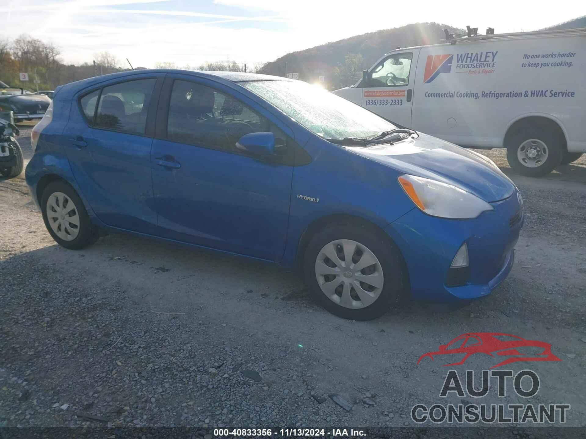 TOYOTA PRIUS C 2012 - JTDKDTB30C1015442