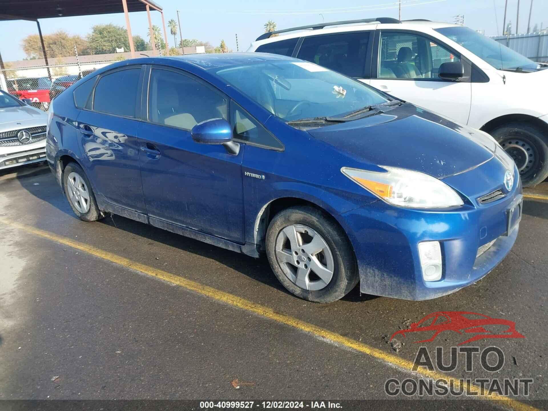 TOYOTA PRIUS 2010 - JTDKN3DU0A0072925