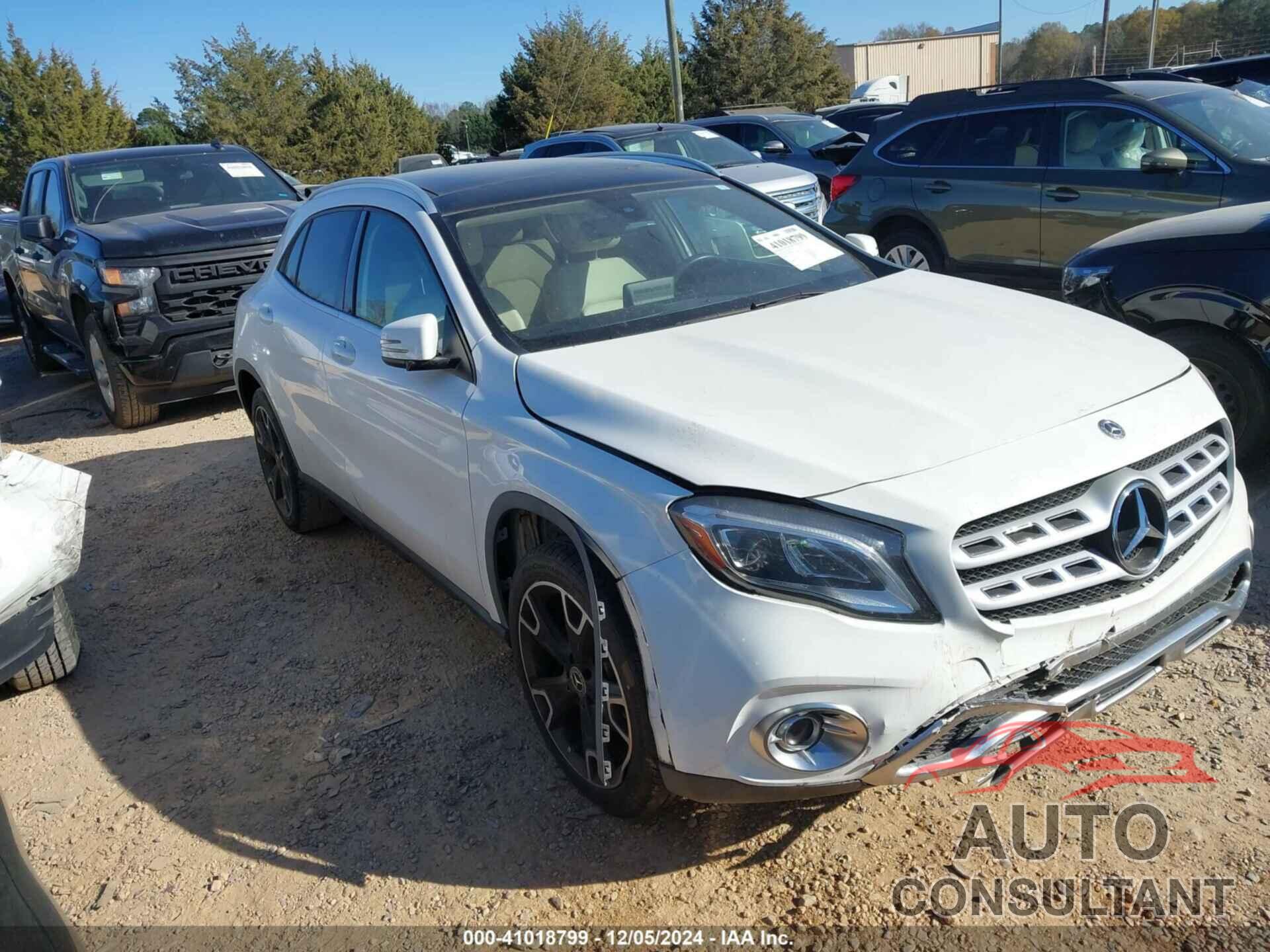 MERCEDES-BENZ GLA 250 2019 - WDCTG4EB8KU011182