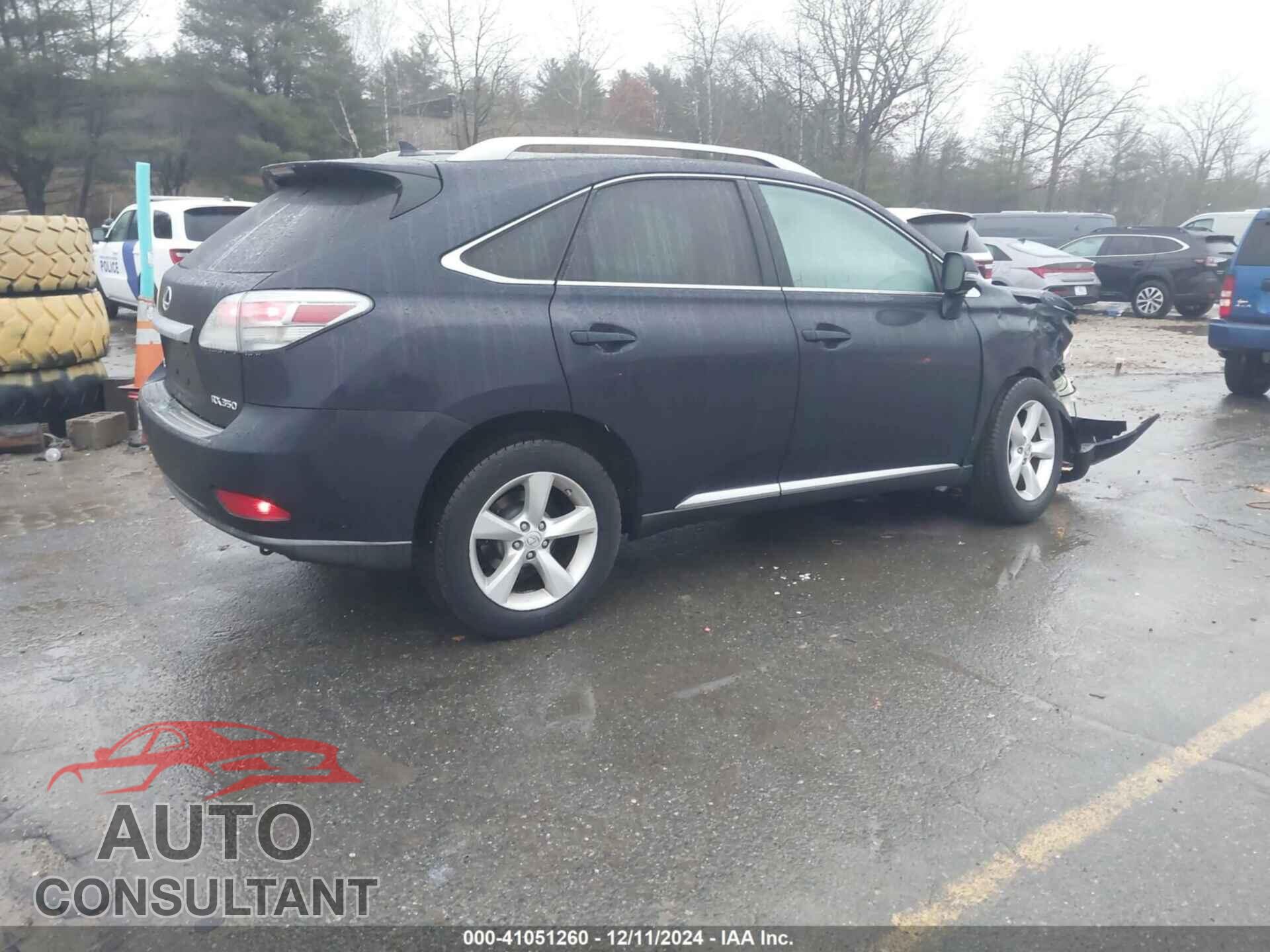 LEXUS RX 350 2010 - 2T2BK1BA3AC038033