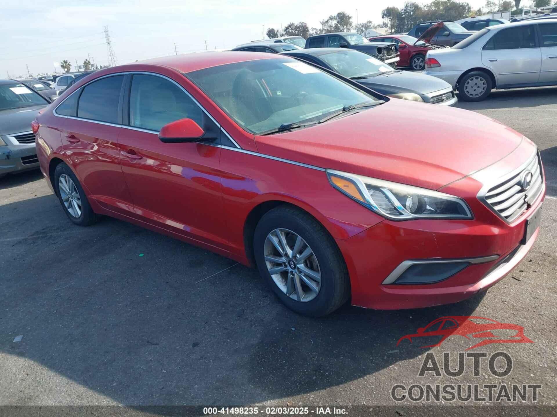 HYUNDAI SONATA 2017 - 5NPE24AF1HH475133