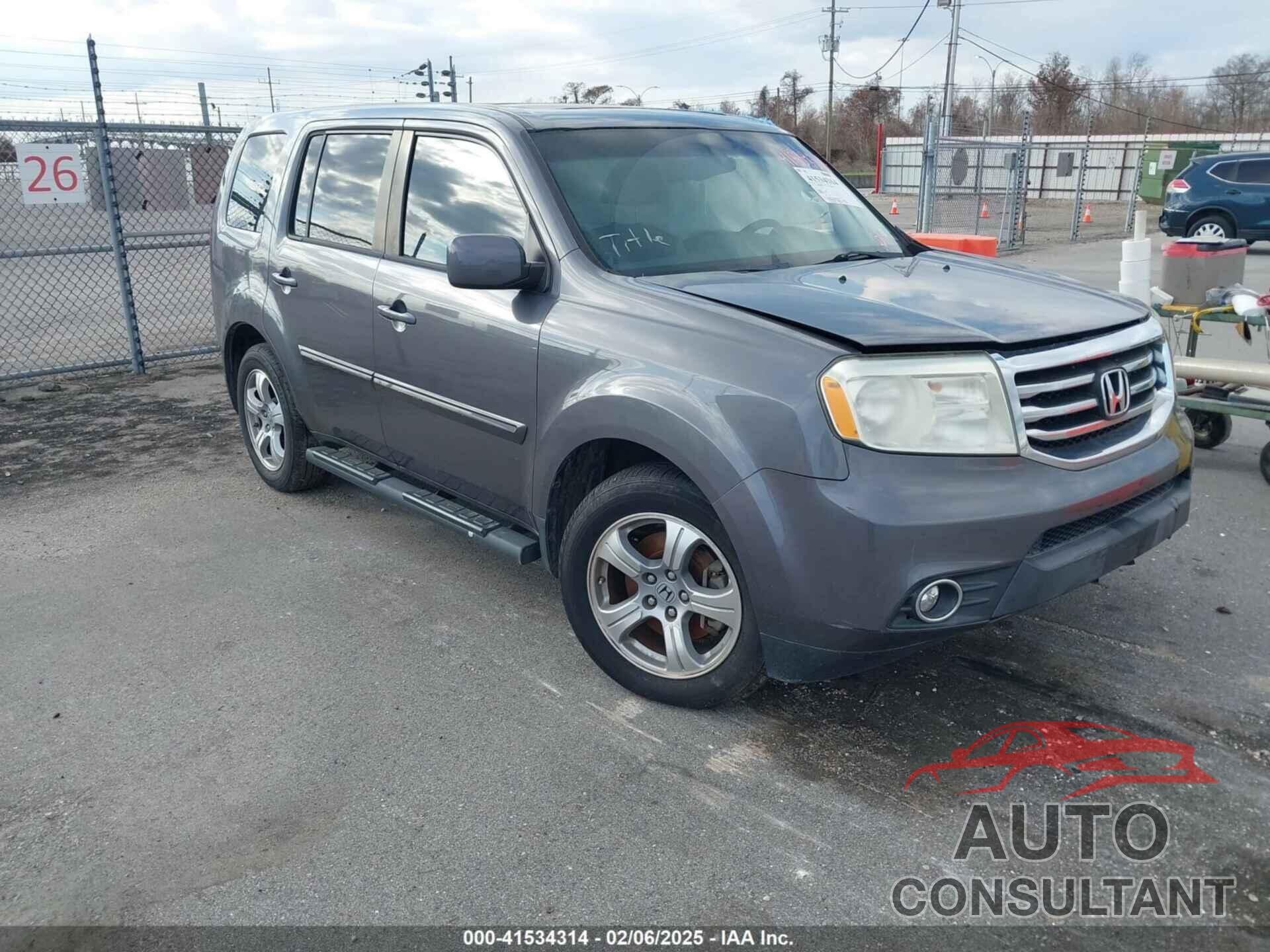 HONDA PILOT 2014 - 5FNYF4H59EB005344