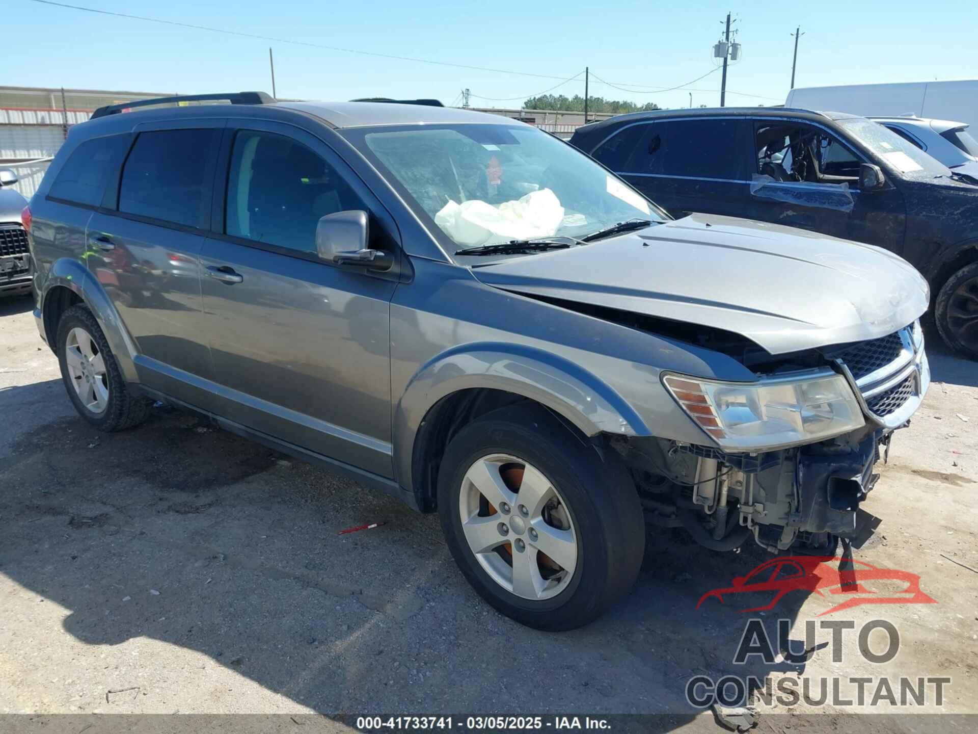 DODGE JOURNEY 2012 - 3C4PDCBG1CT324161