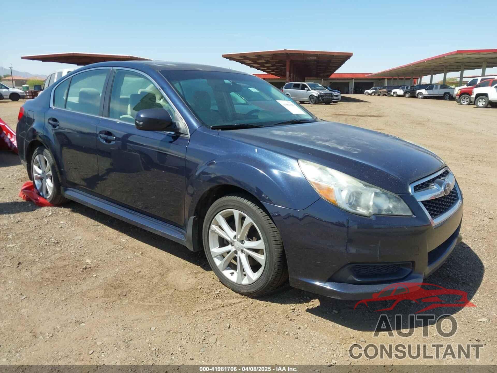 SUBARU LEGACY 2013 - 4S3BMBG69D3004488