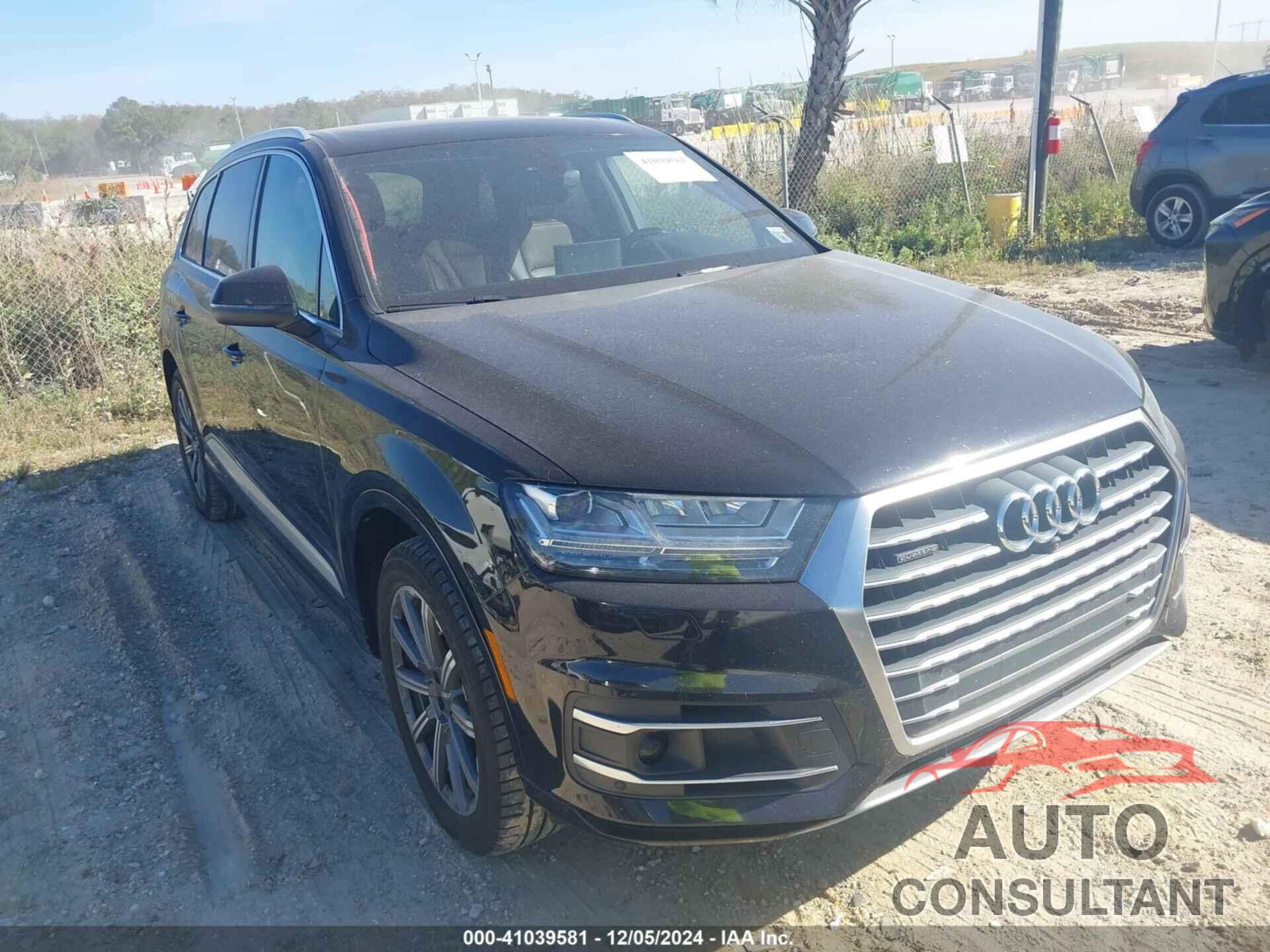 AUDI Q7 2018 - WA1LHAF79JD039920