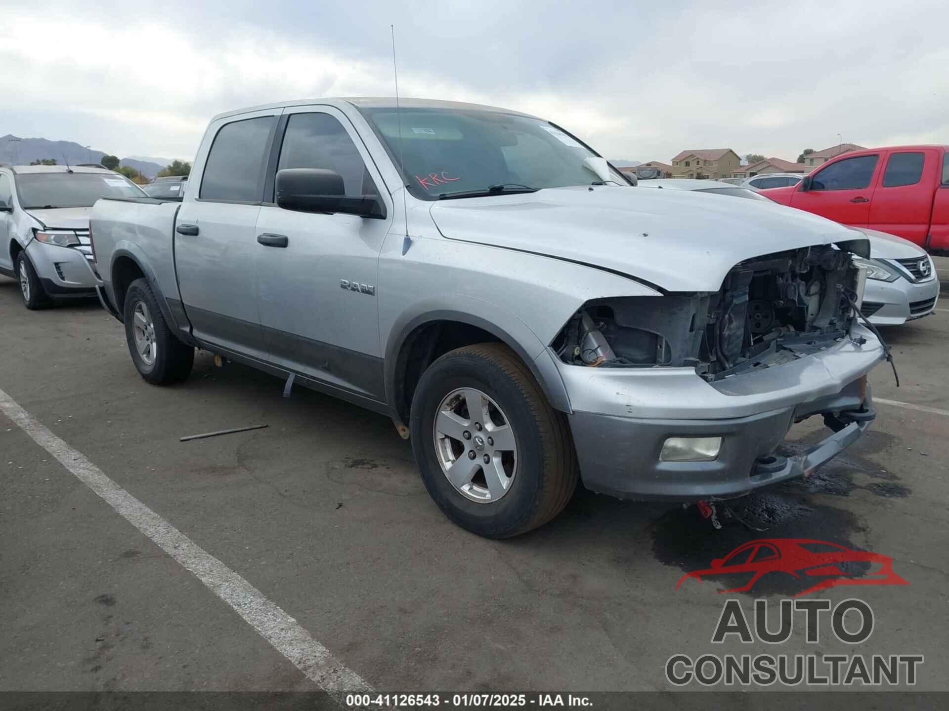 DODGE RAM 1500 2009 - 1D3HB13P29S749631