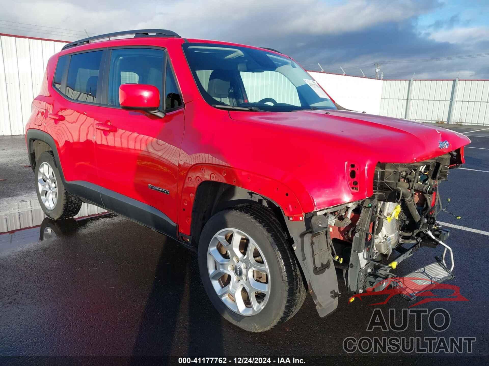 JEEP RENEGADE 2015 - ZACCJBBTXFPC16566