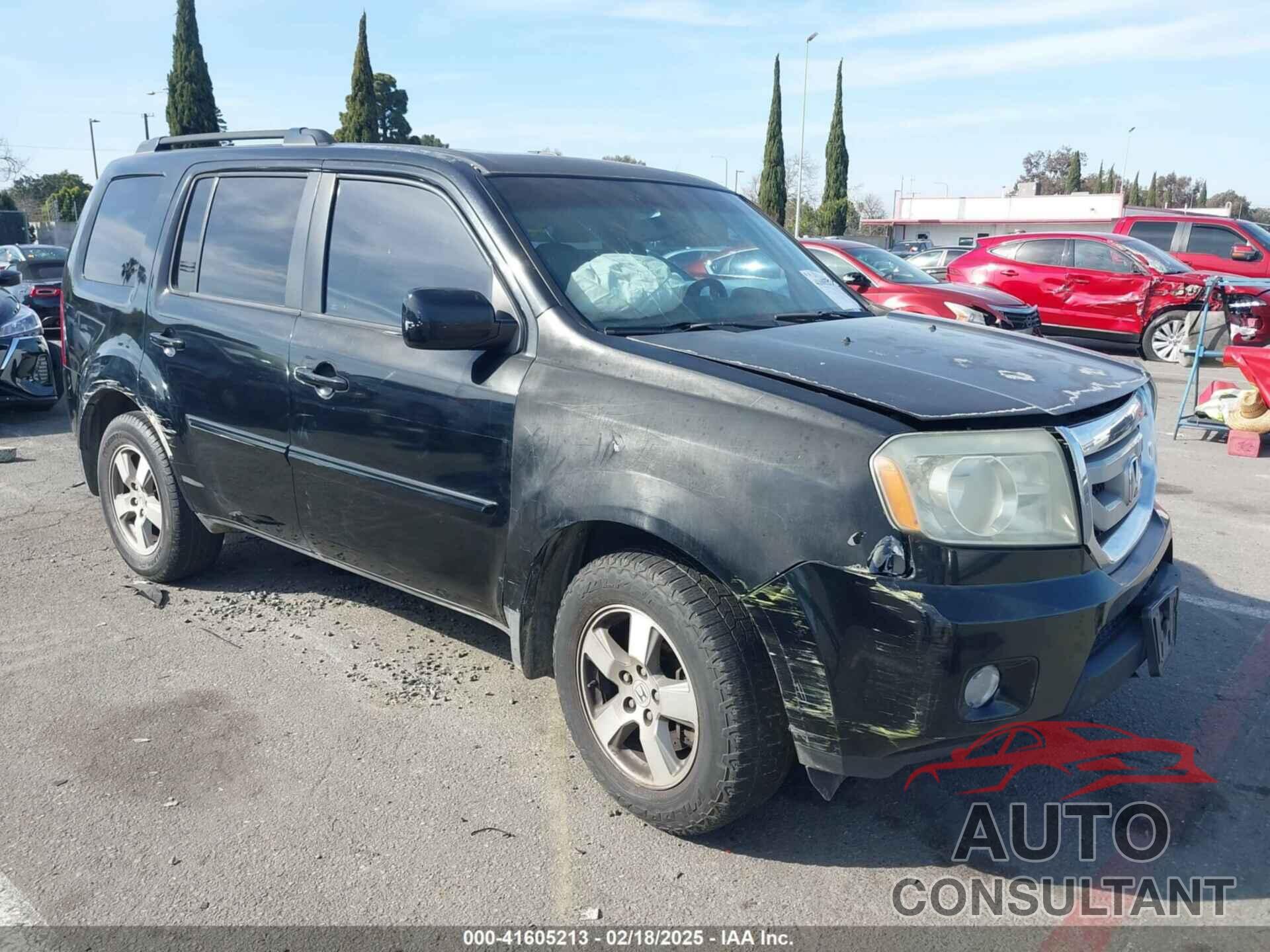 HONDA PILOT 2010 - 5FNYF3H55AB013414