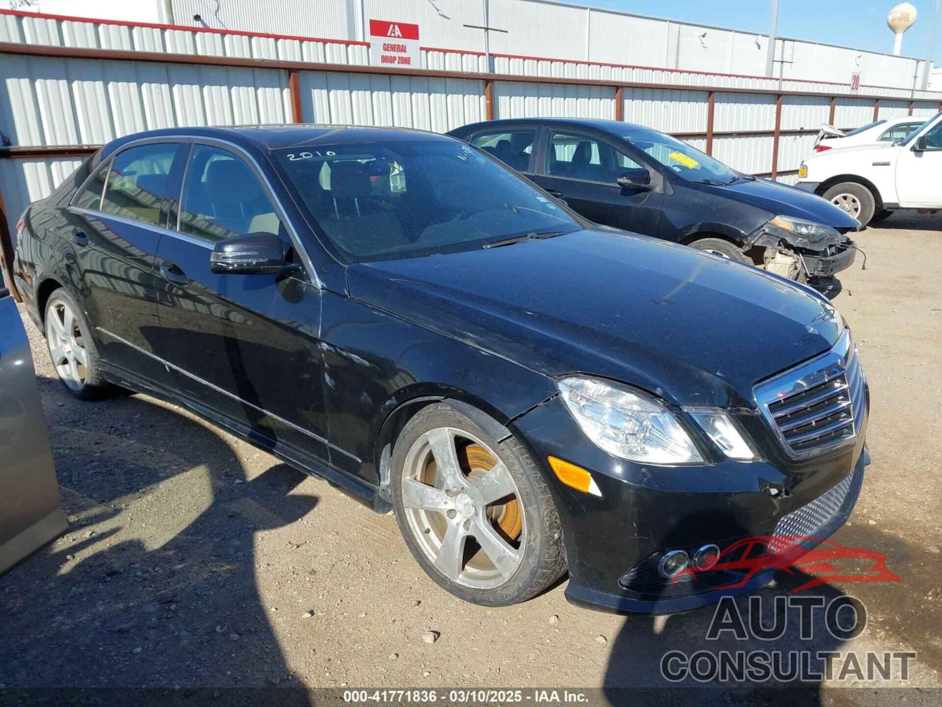 MERCEDES-BENZ E-CLASS 2010 - WDDHF5GBXAA107693