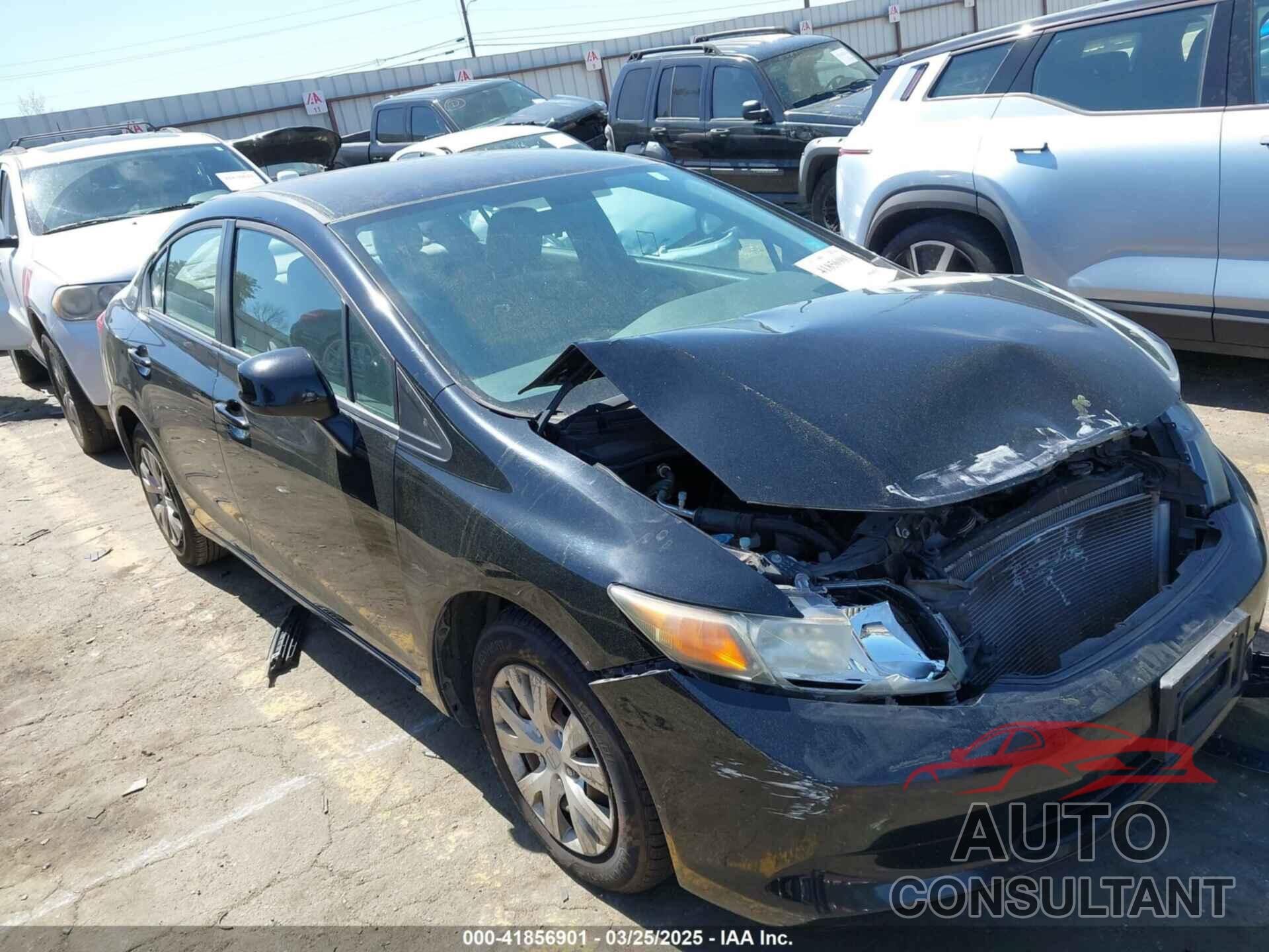 HONDA CIVIC 2012 - 19XFB2F58CE350829
