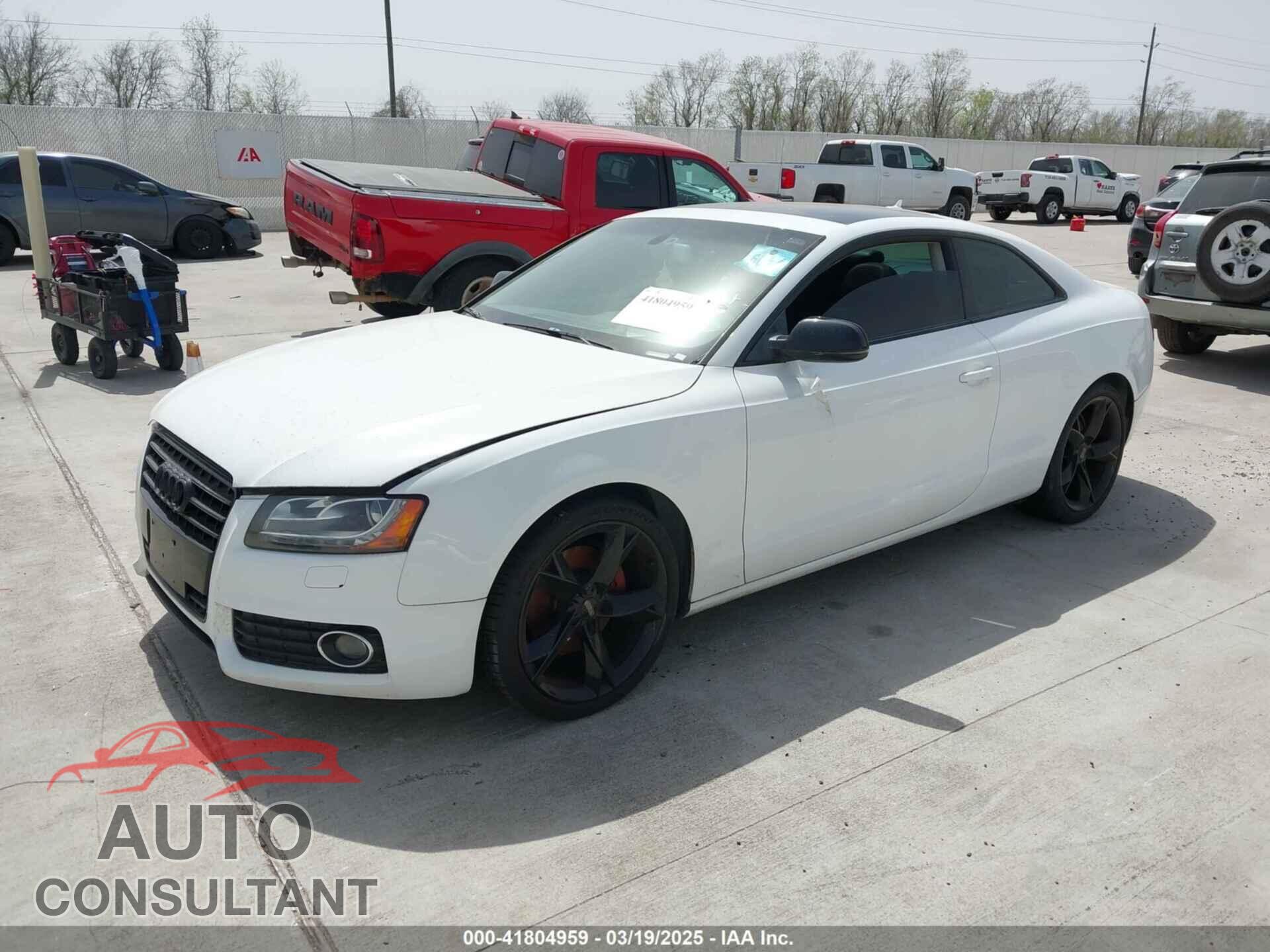 AUDI A5 2010 - WAULFAFR4AA079706