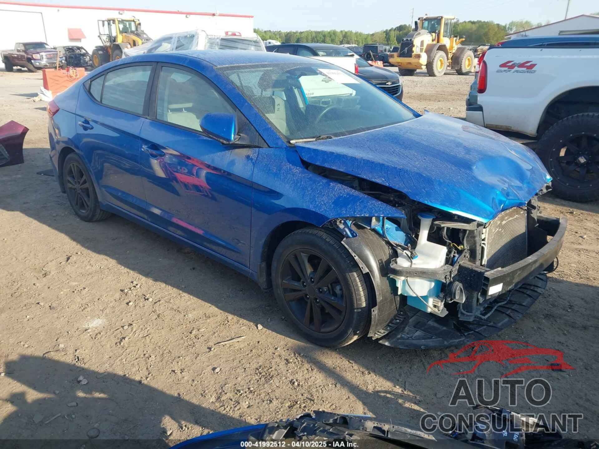 HYUNDAI ELANTRA 2018 - 5NPD84LF6JH269996