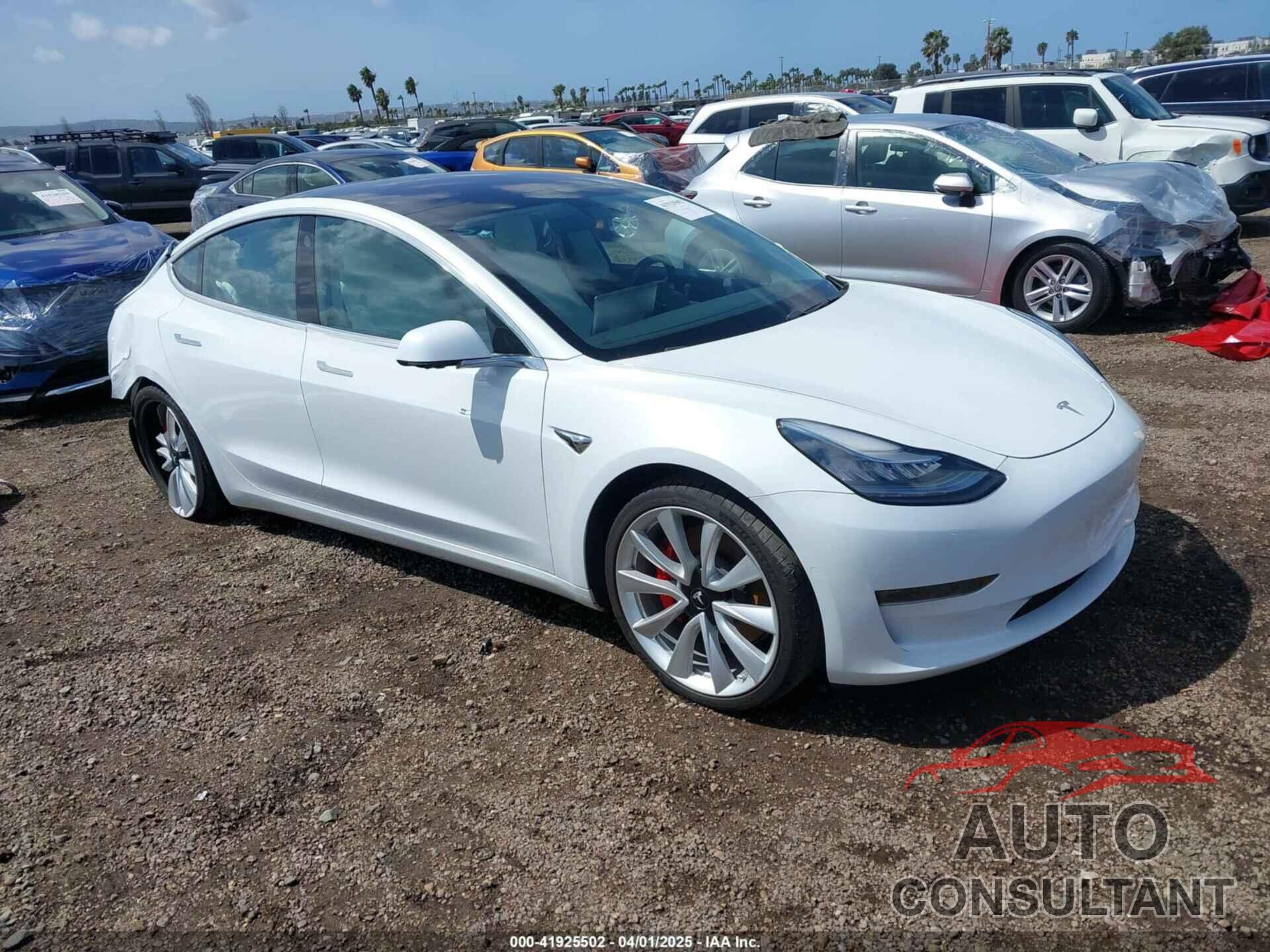 TESLA MODEL 3 2018 - 5YJ3E1EB6JF081491