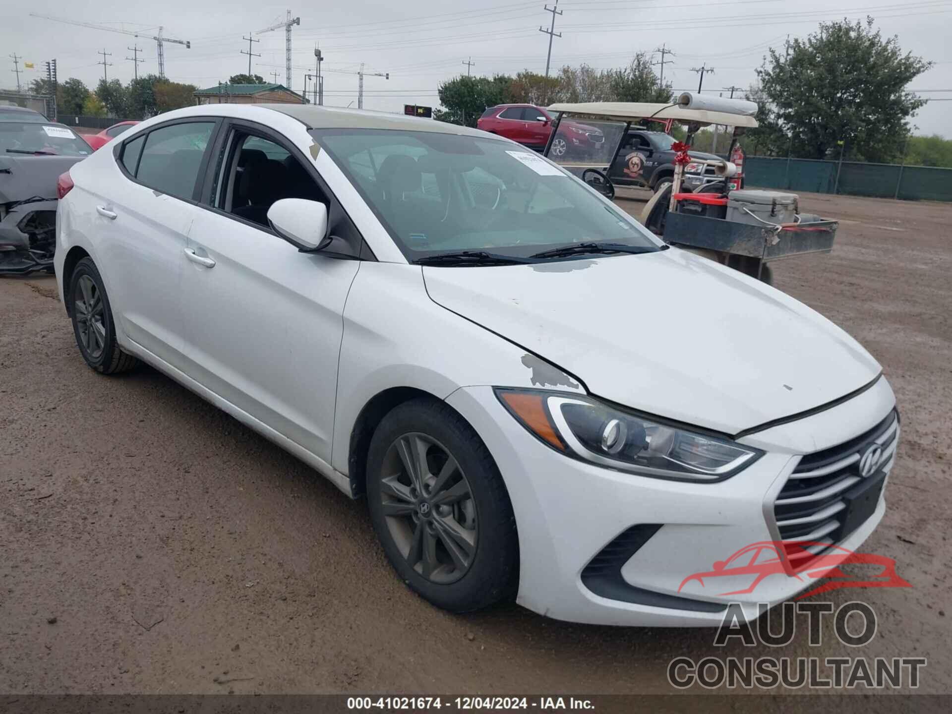 HYUNDAI ELANTRA 2018 - 5NPD84LF6JH293537