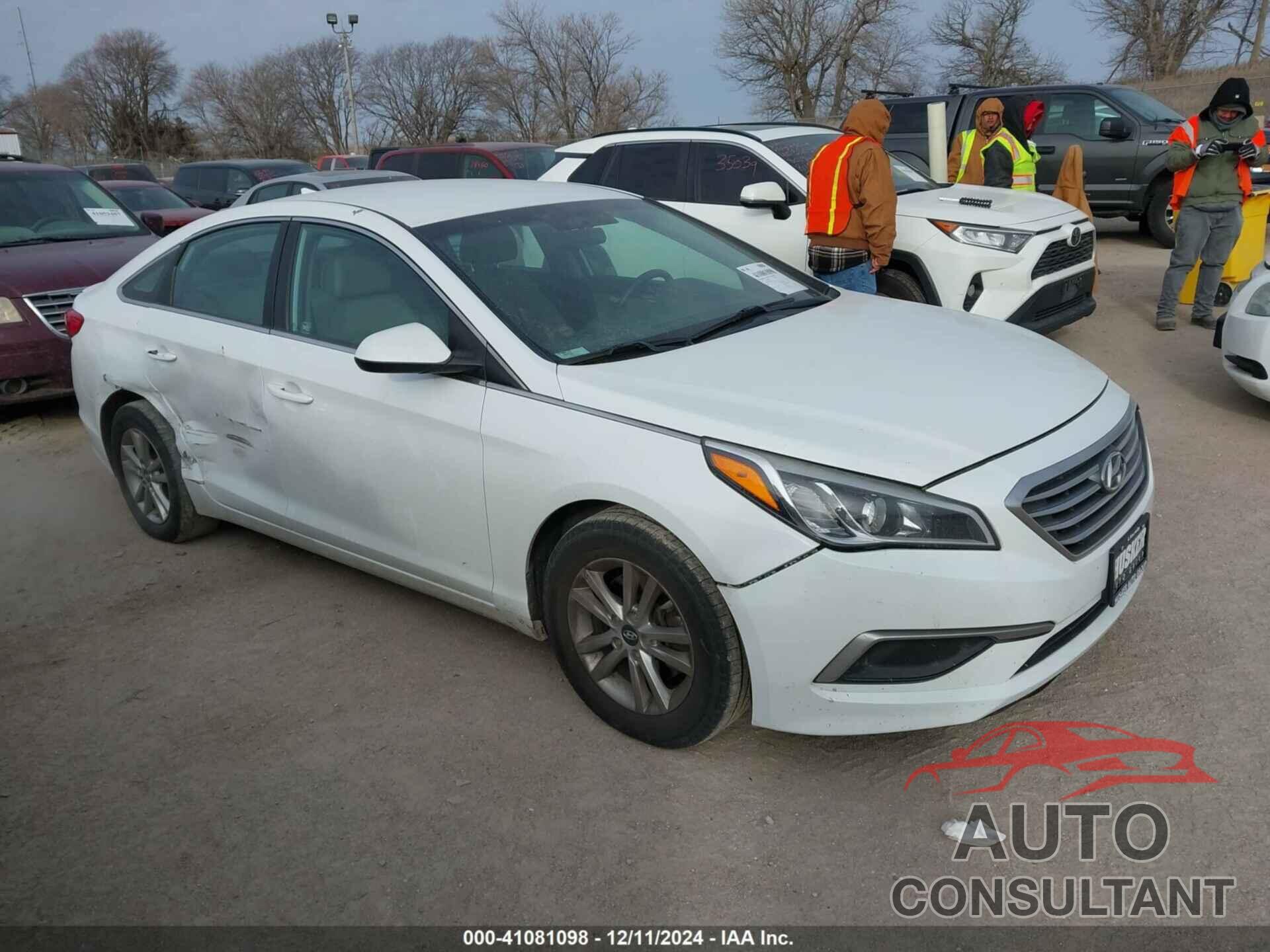 HYUNDAI SONATA 2017 - 5NPE24AF7HH550417