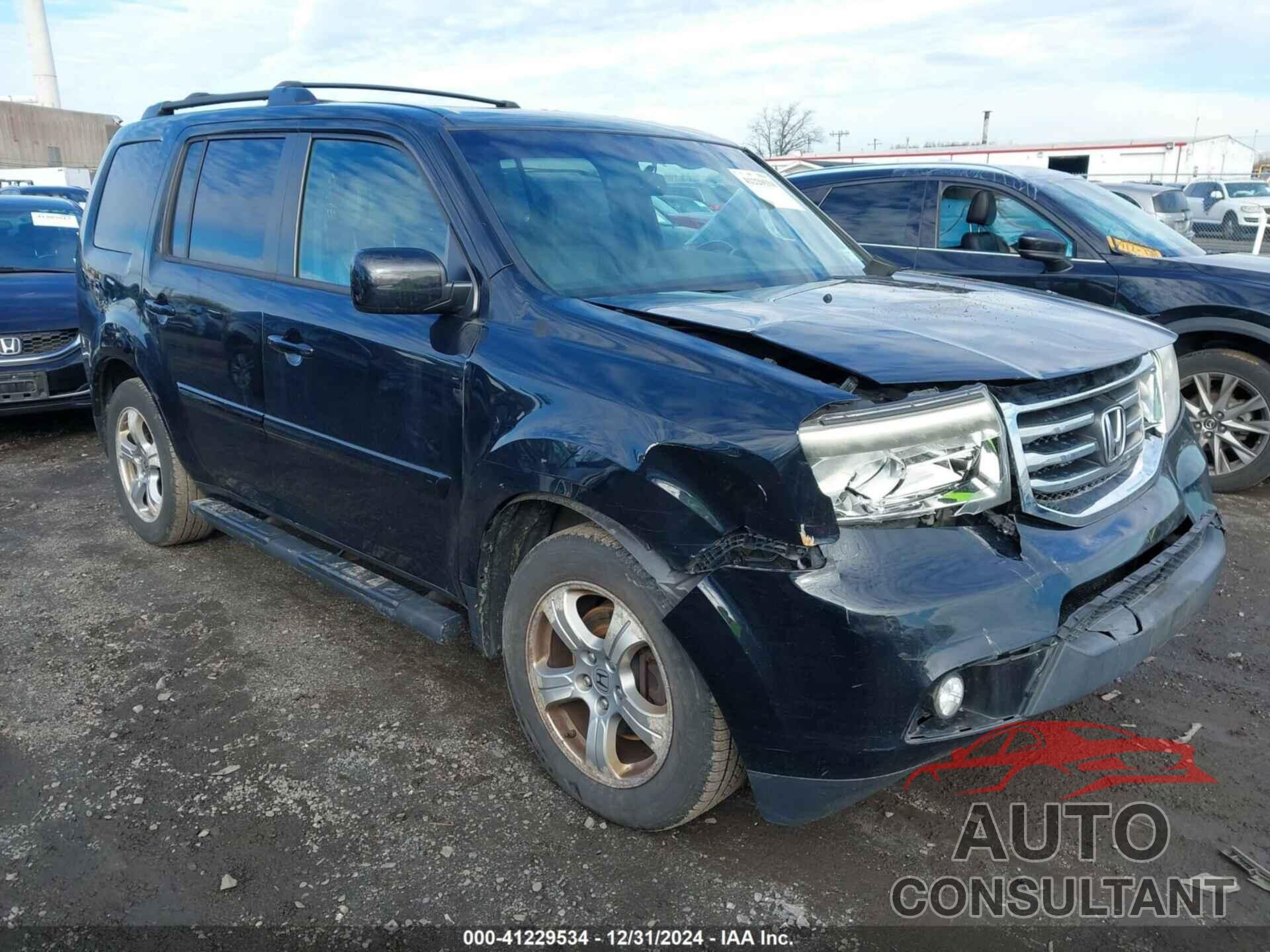 HONDA PILOT 2014 - 5FNYF4H75EB007593