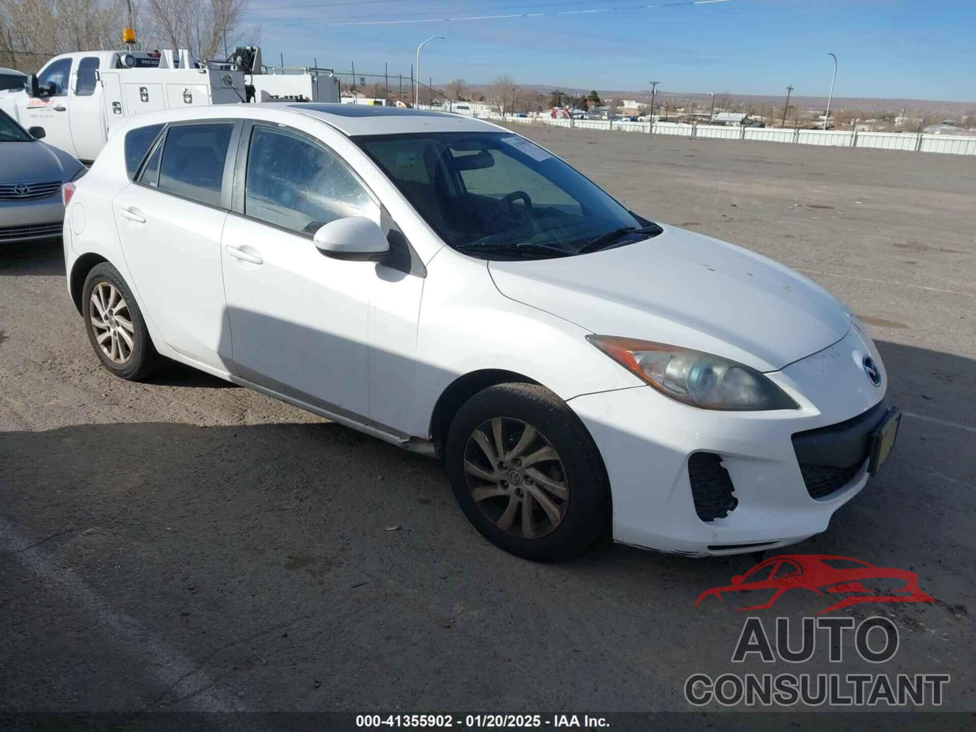 MAZDA MAZDA3 2012 - JM1BL1L84C1675940