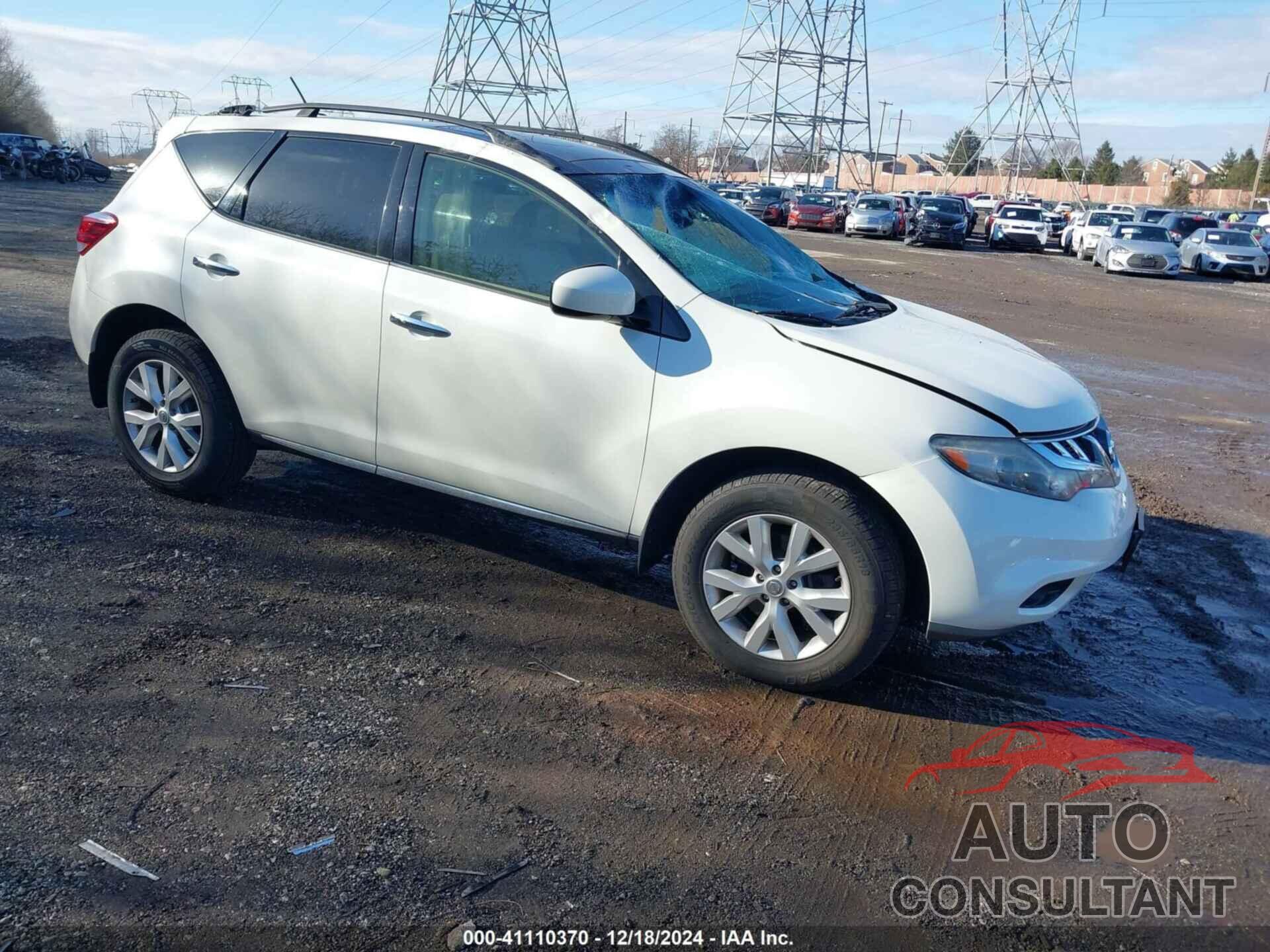 NISSAN MURANO 2014 - JN8AZ1MWXEW521024