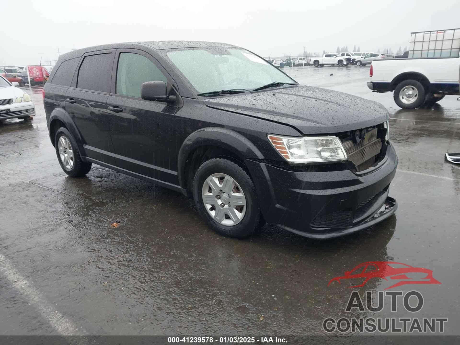 DODGE JOURNEY 2012 - 3C4PDCAB7CT205116
