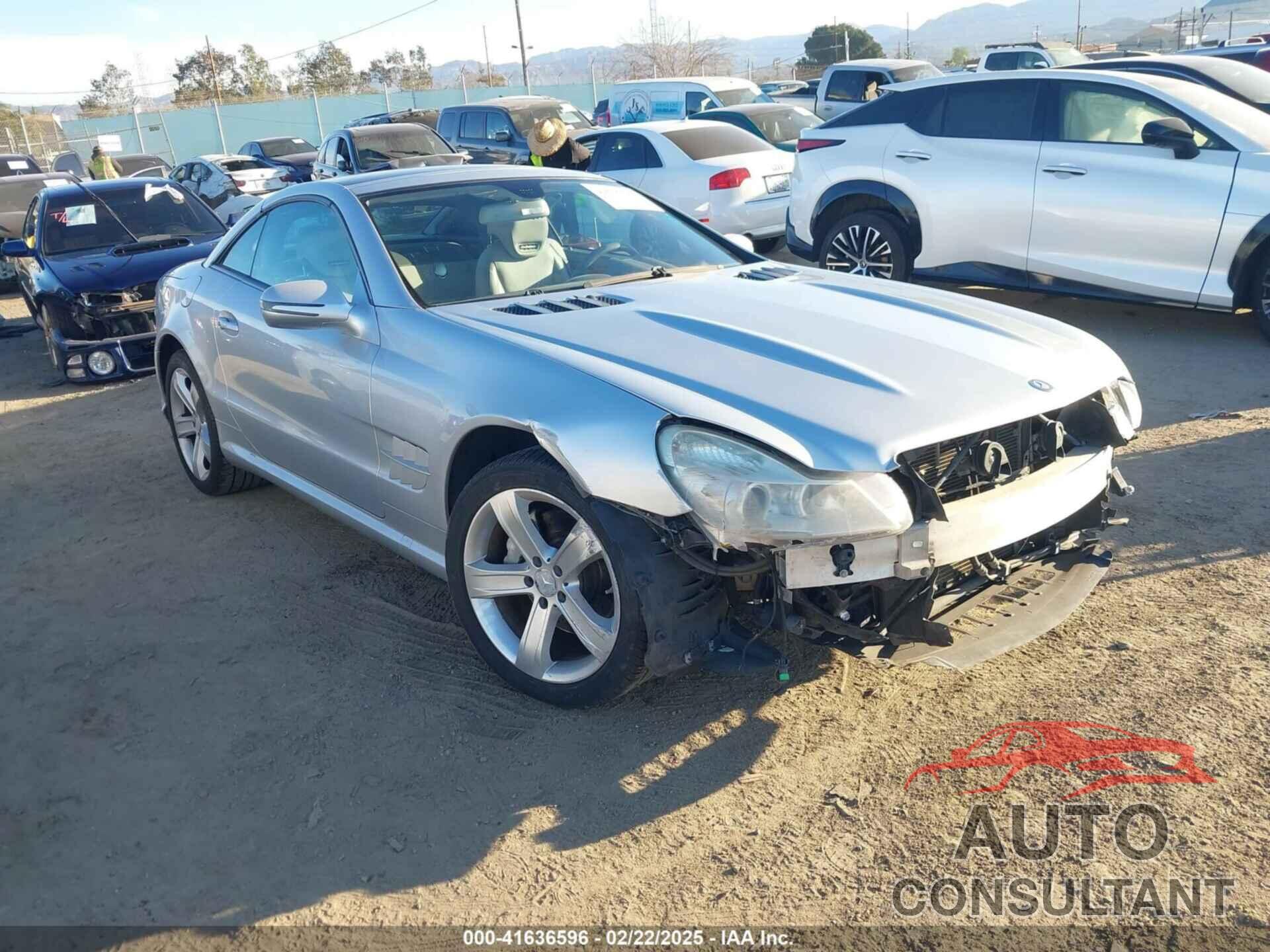 MERCEDES-BENZ SL 550 2012 - WDBSK7BA1CF169123