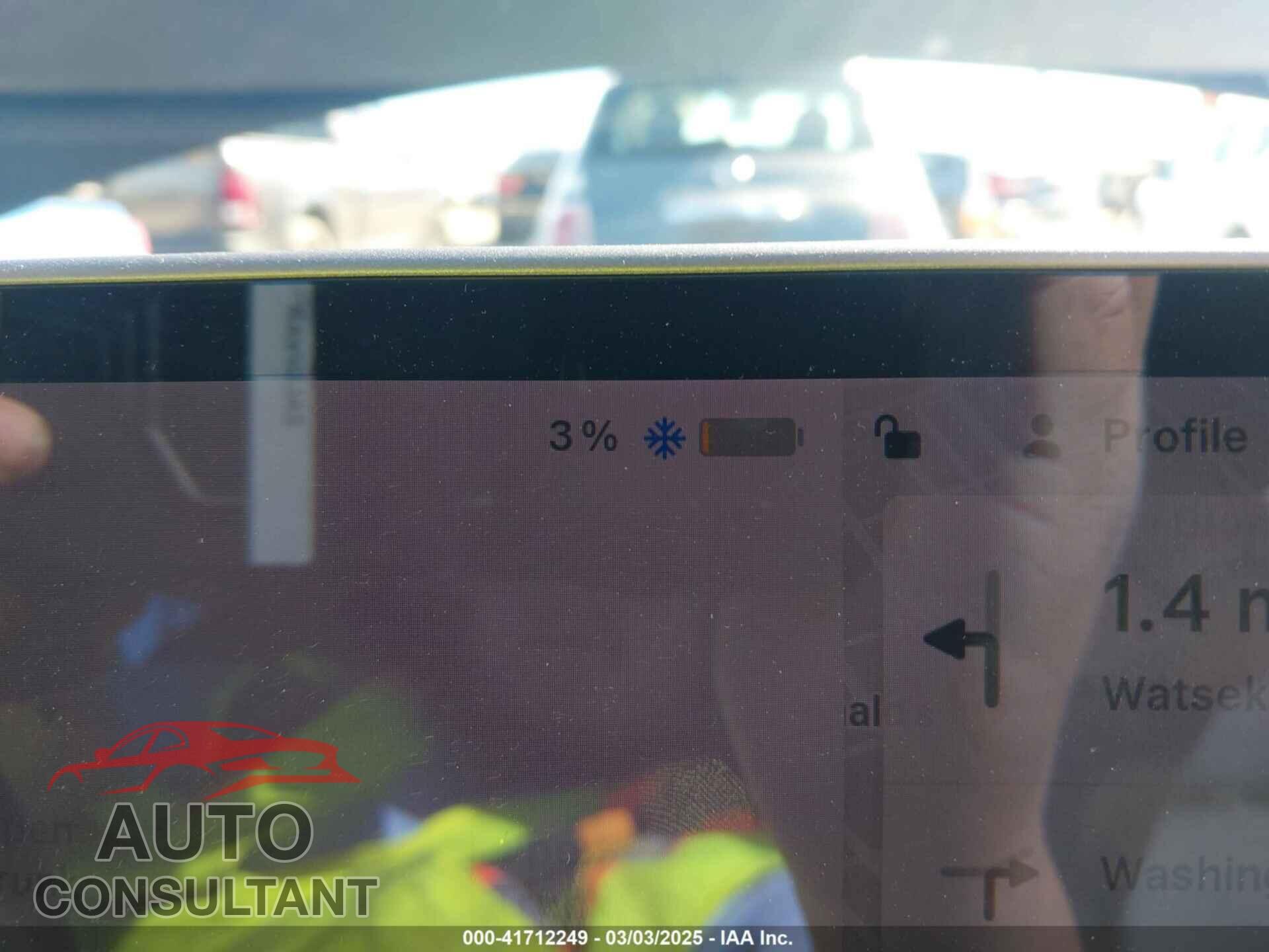 TESLA MODEL 3 2019 - 5YJ3E1EA2KF296696