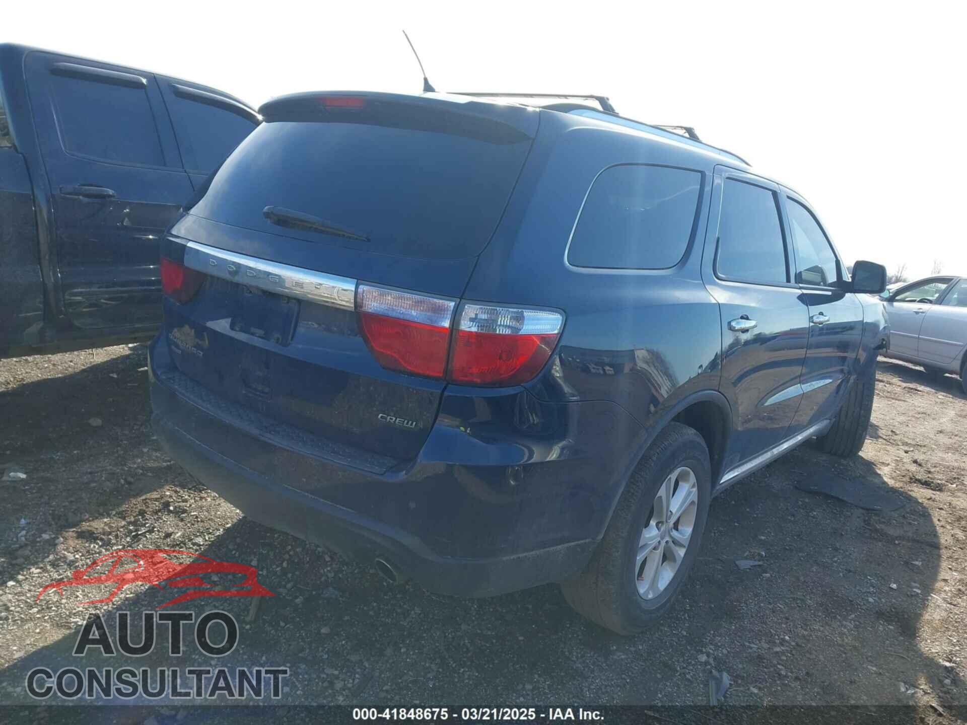 DODGE DURANGO 2013 - 1C4RDJDG2DC554279