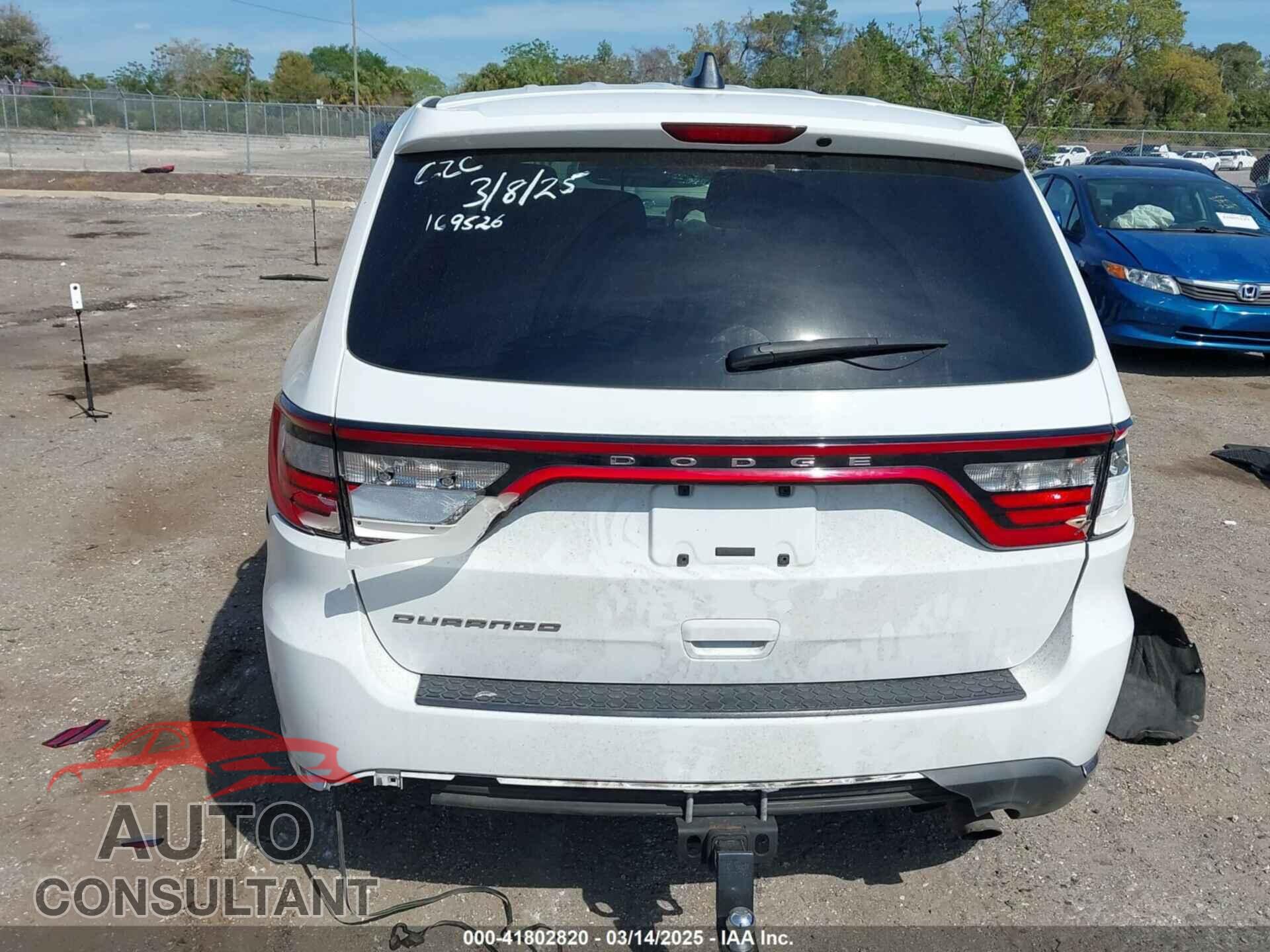 DODGE DURANGO 2015 - 1C4RDHAG7FC169526