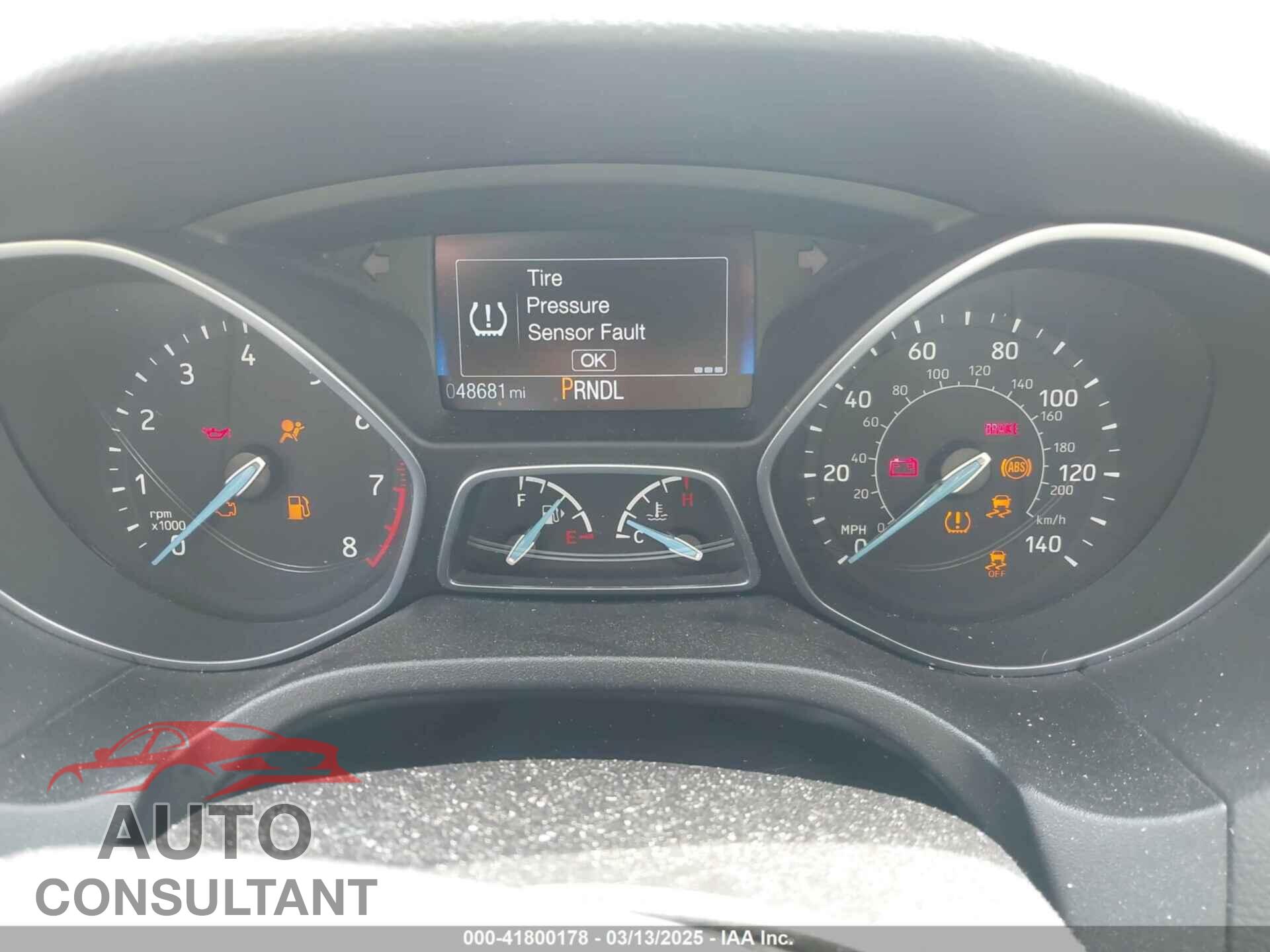 FORD FOCUS 2016 - 1FADP3F26GL232673