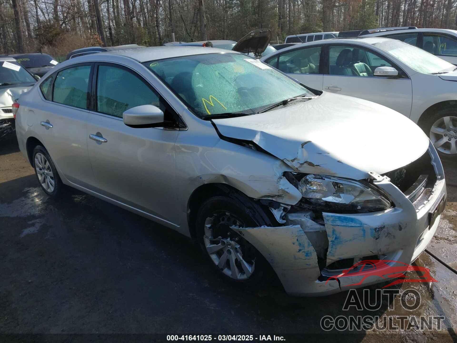 NISSAN SENTRA 2014 - 3N1AB7APXEL680960