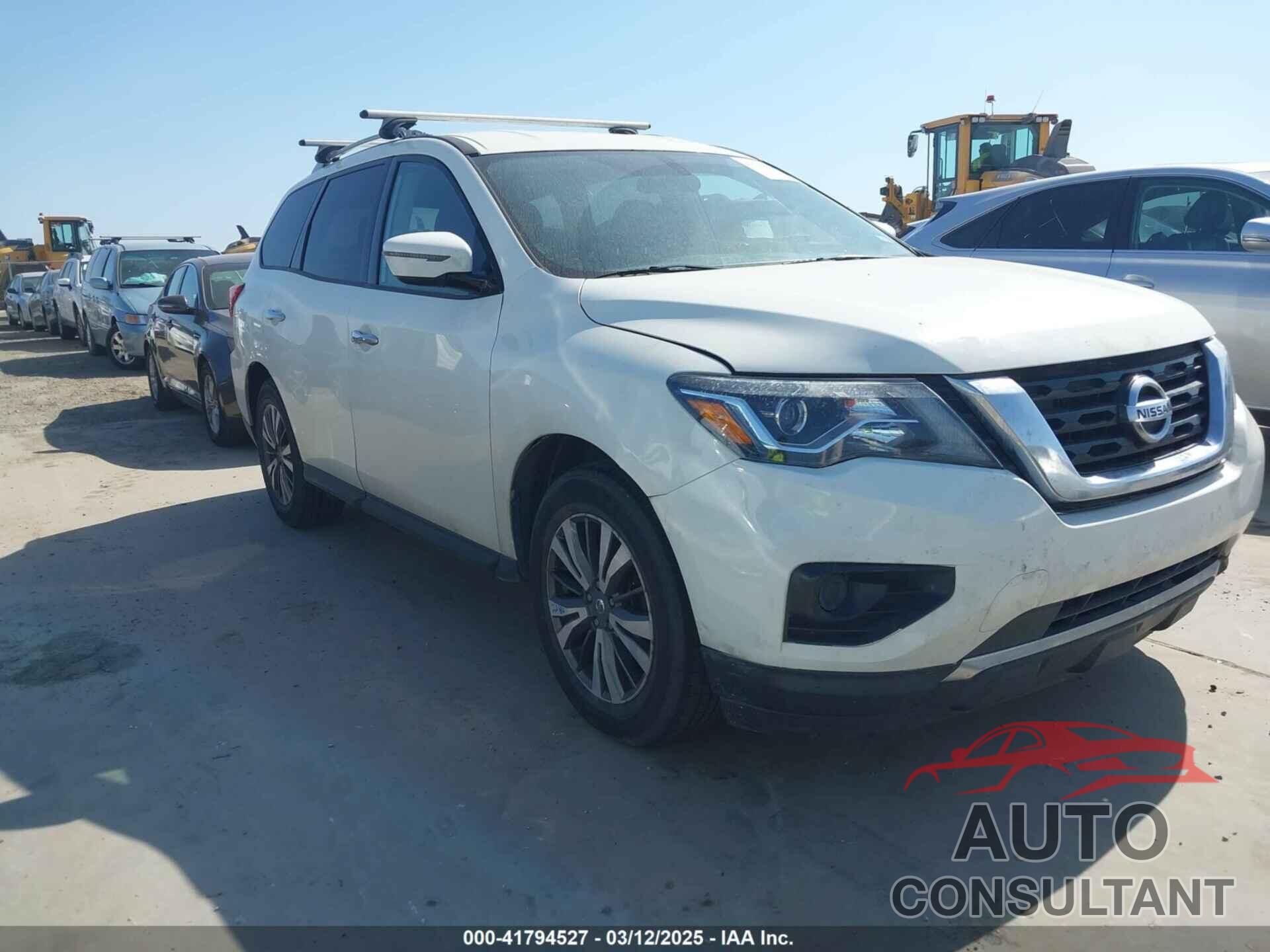 NISSAN PATHFINDER 2019 - 5N1DR2MN7KC645170