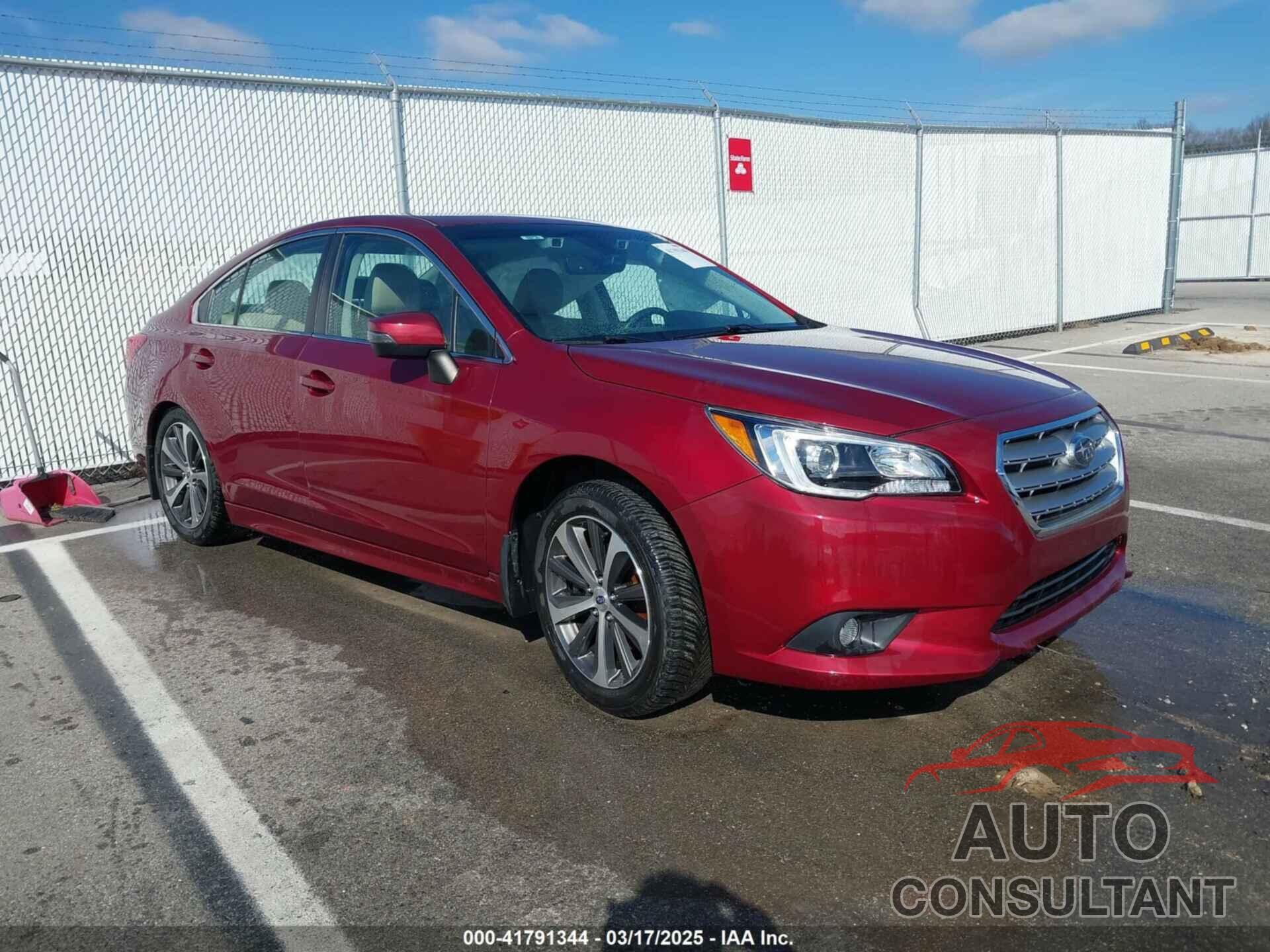 SUBARU LEGACY 2017 - 4S3BNEN64H3036255