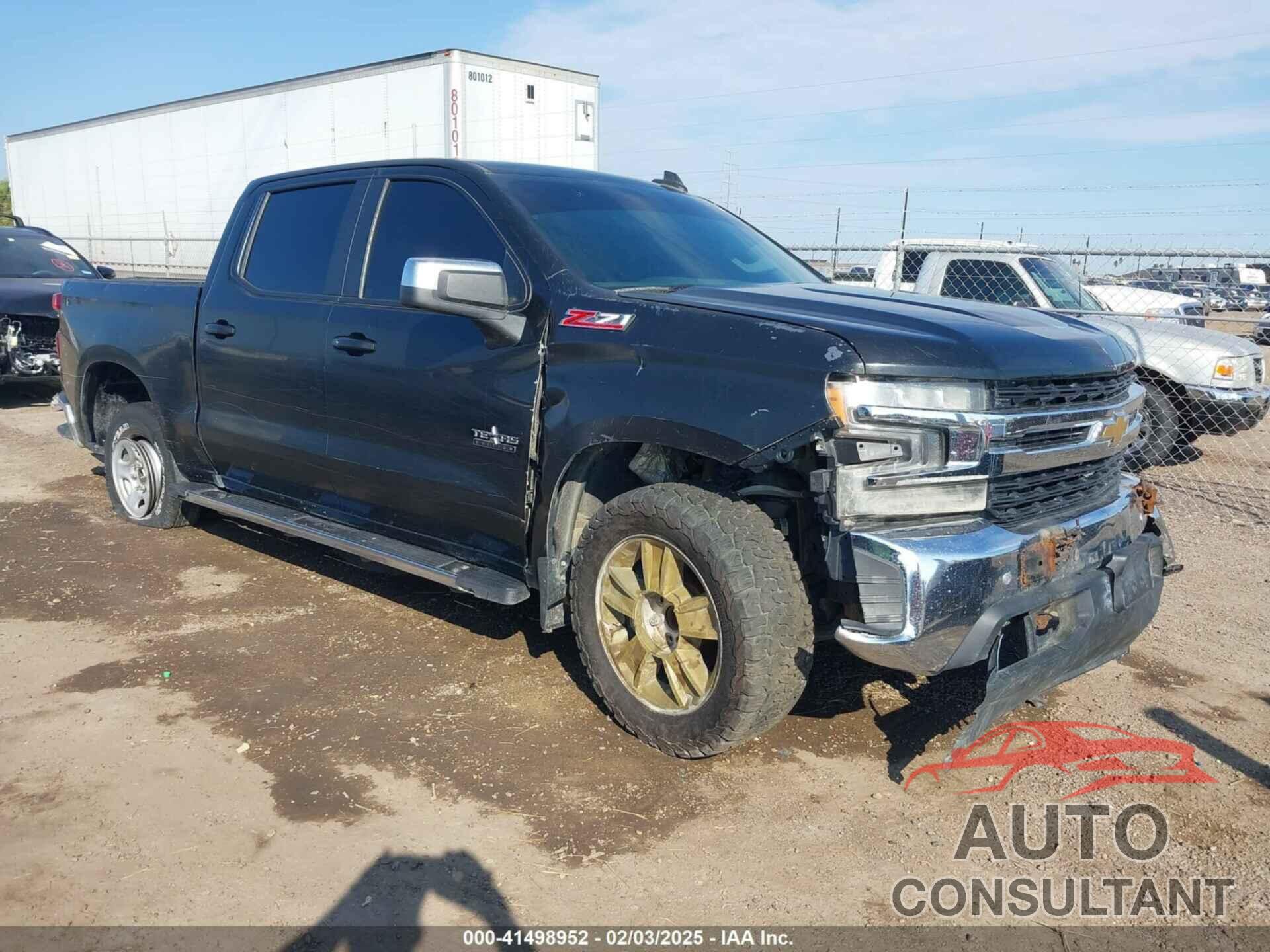CHEVROLET SILVERADO 1500 2021 - 3GCPWCED3MG242762