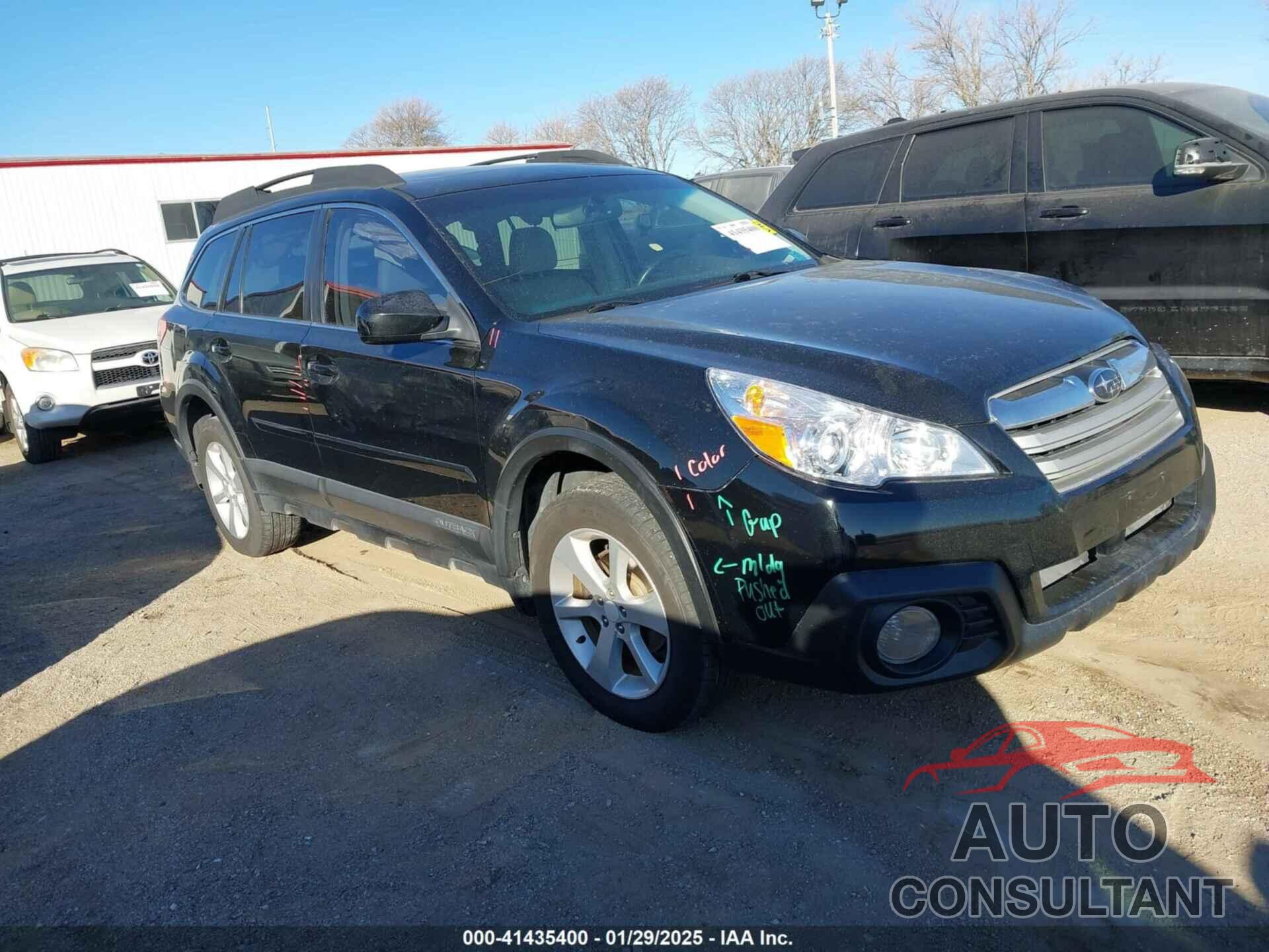 SUBARU OUTBACK 2014 - 4S4BRCDC9E3248902