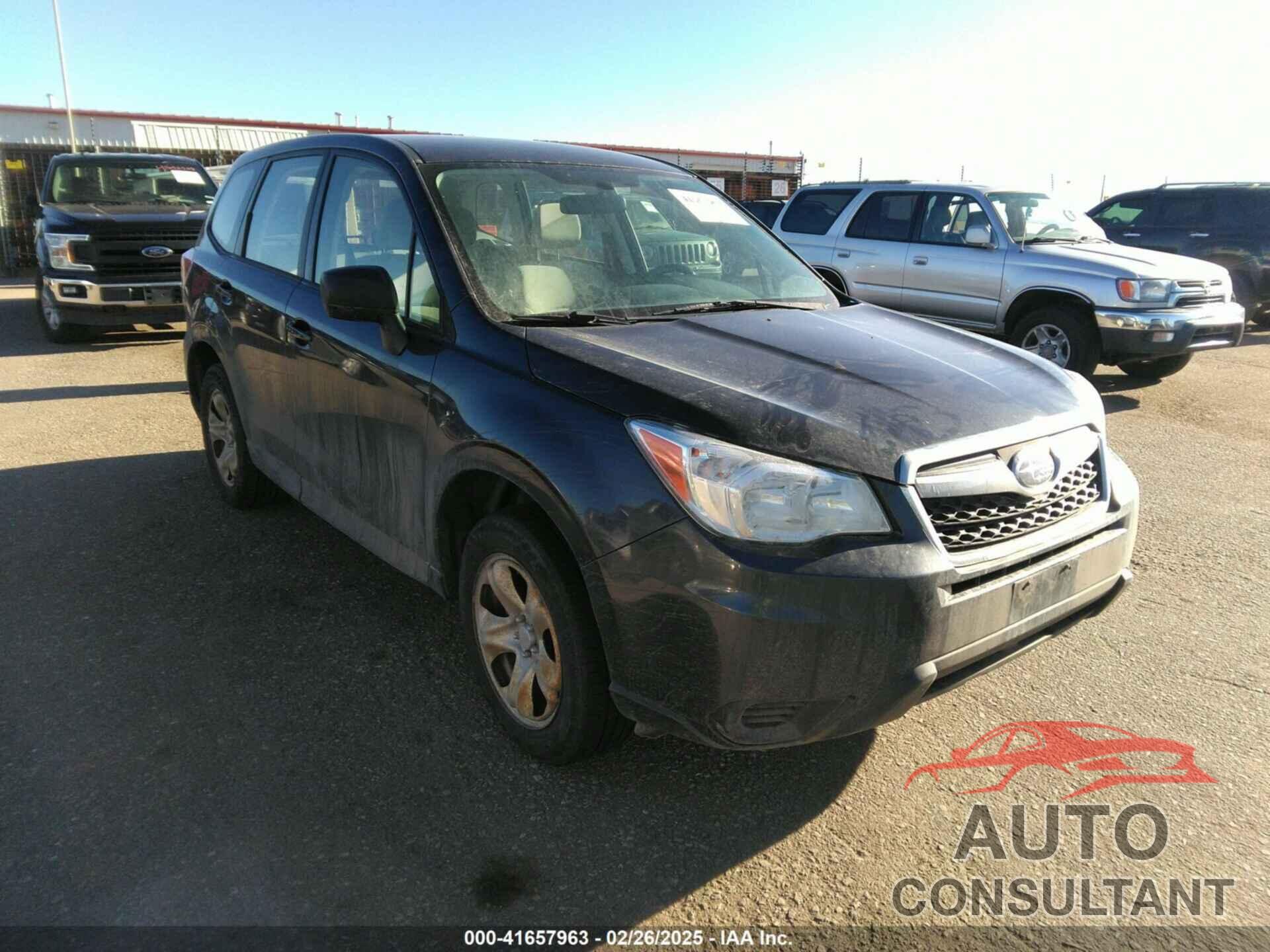 SUBARU FORESTER 2016 - JF2SJAAC1GG435780