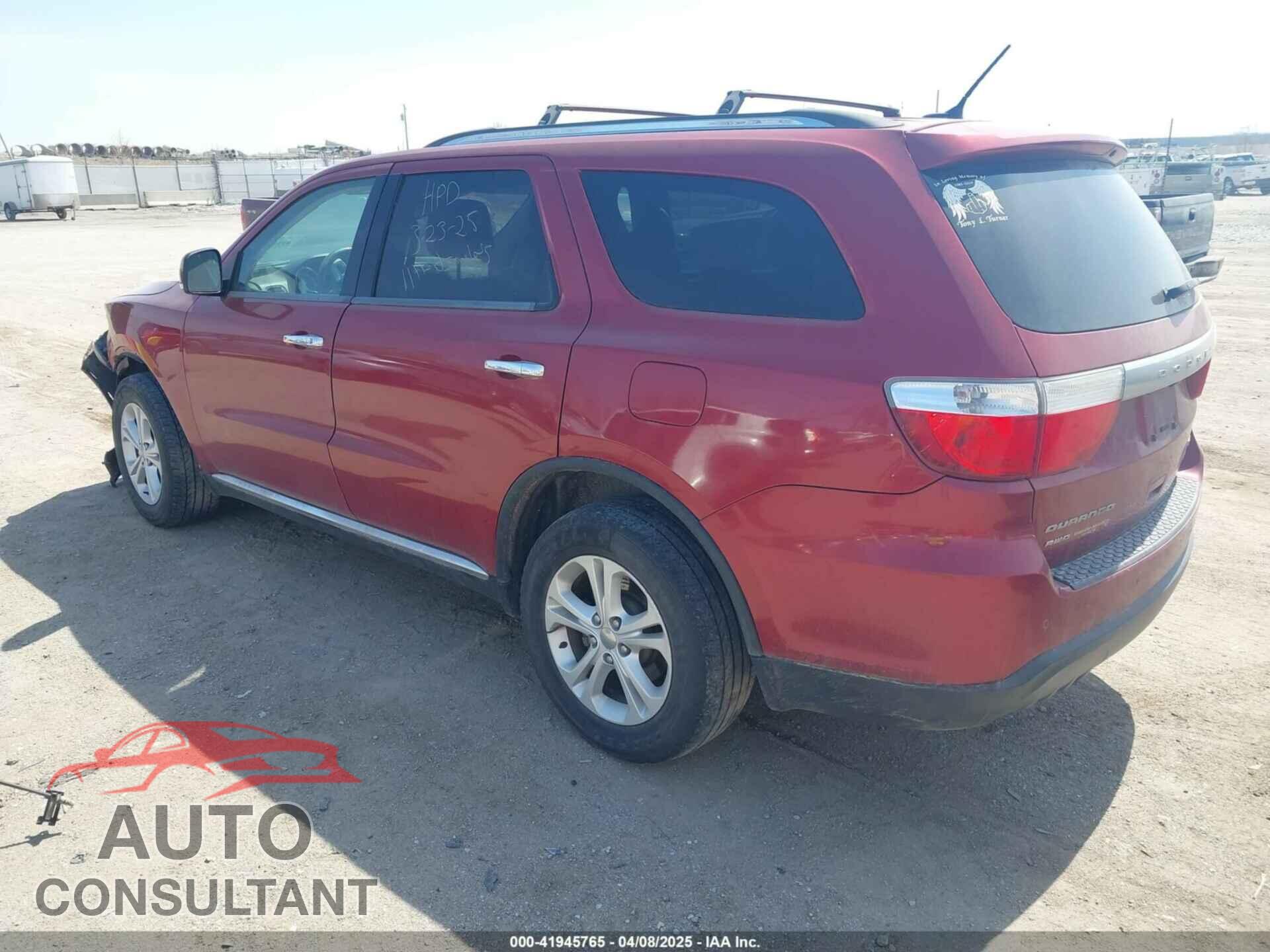 DODGE DURANGO 2013 - 1C4RDJDG0DC686585