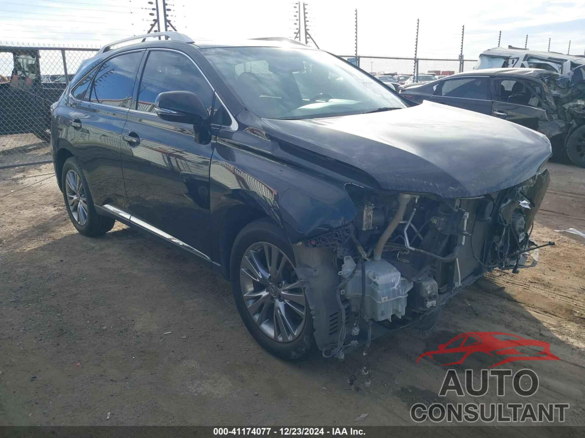 LEXUS RX 350 2014 - JTJZK1BA6E2012465