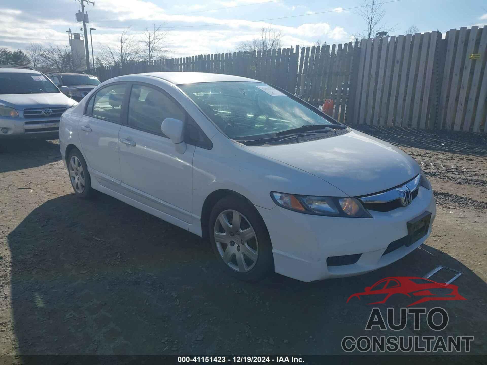 HONDA CIVIC 2009 - 1HGFA16519L020254