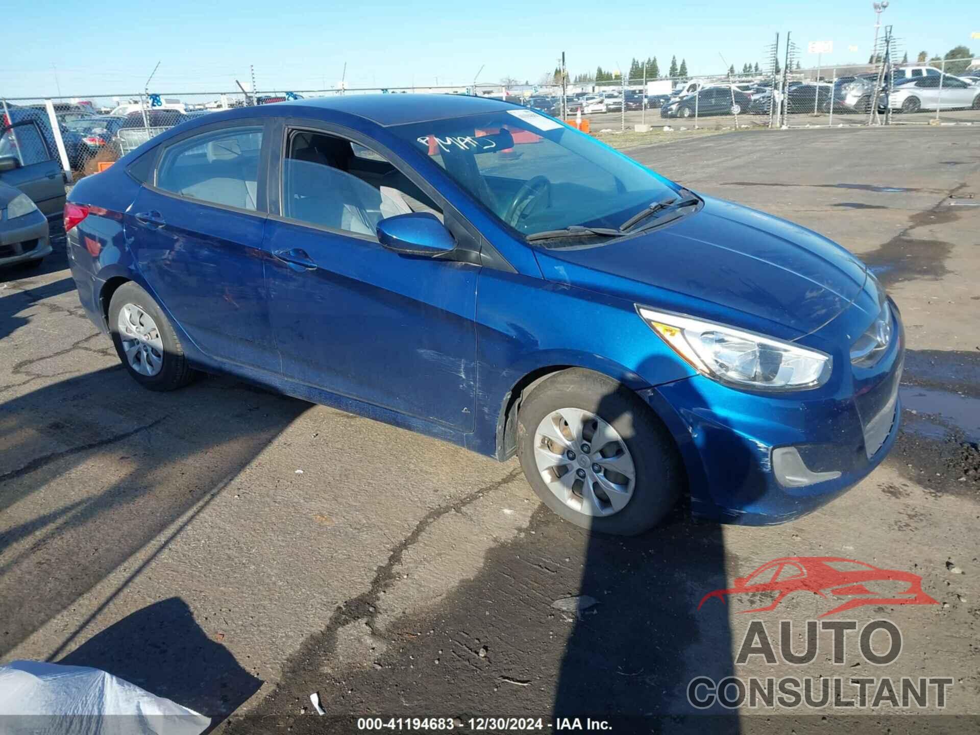 HYUNDAI ACCENT 2015 - KMHCT4AE5FU880115