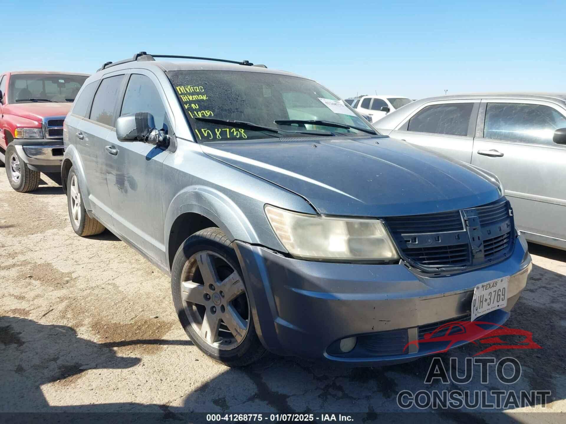 DODGE JOURNEY 2009 - 3D4GG57V29T158738