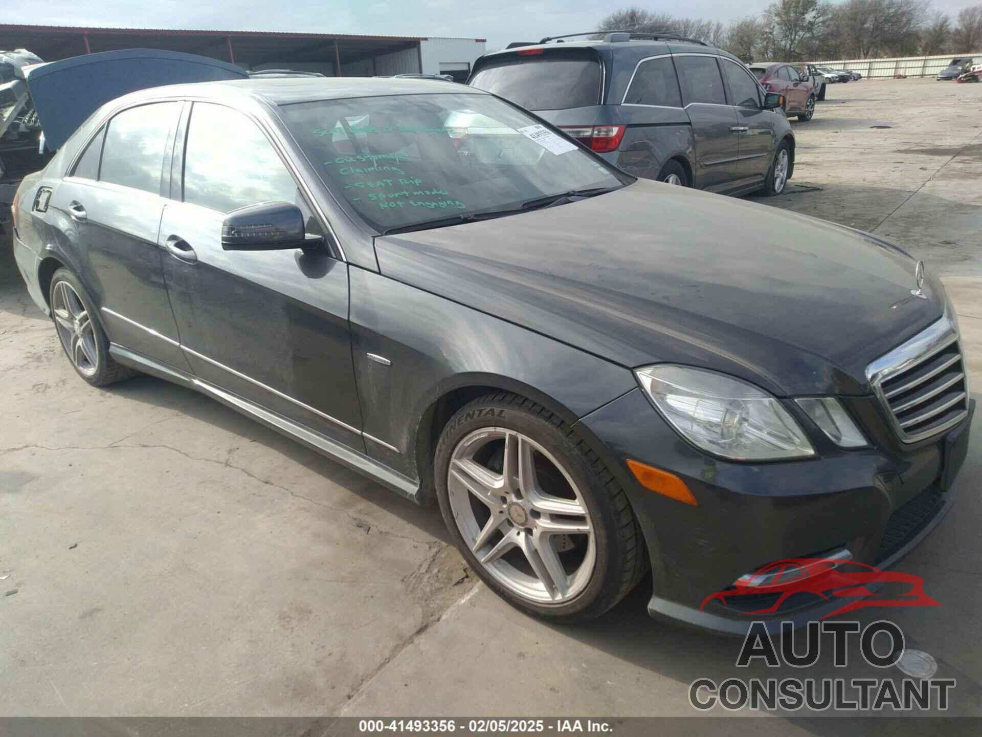 MERCEDES-BENZ E 350 2012 - WDDHF5KB8CA641592