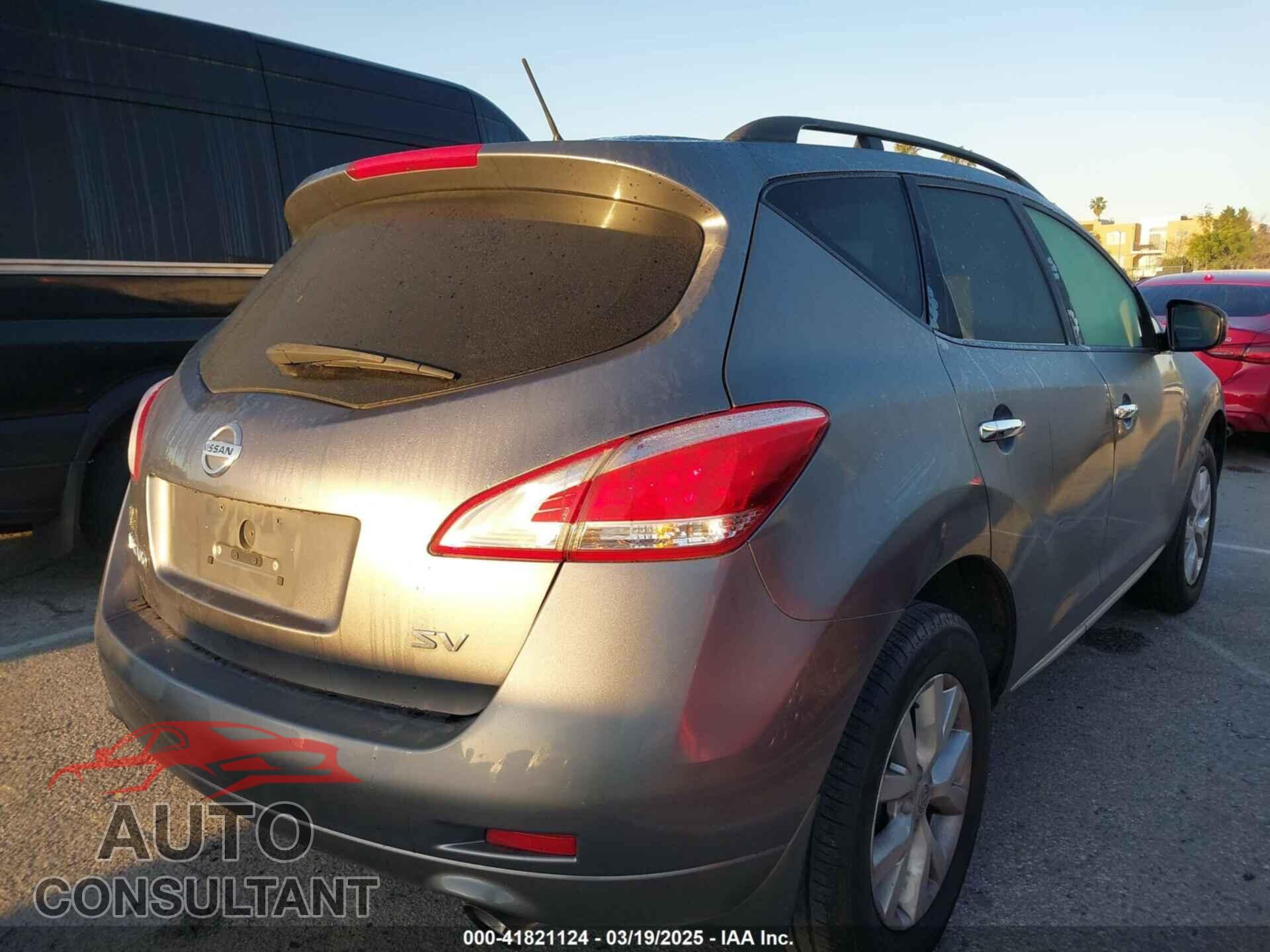 NISSAN MURANO 2013 - JN8AZ1MU8DW202069