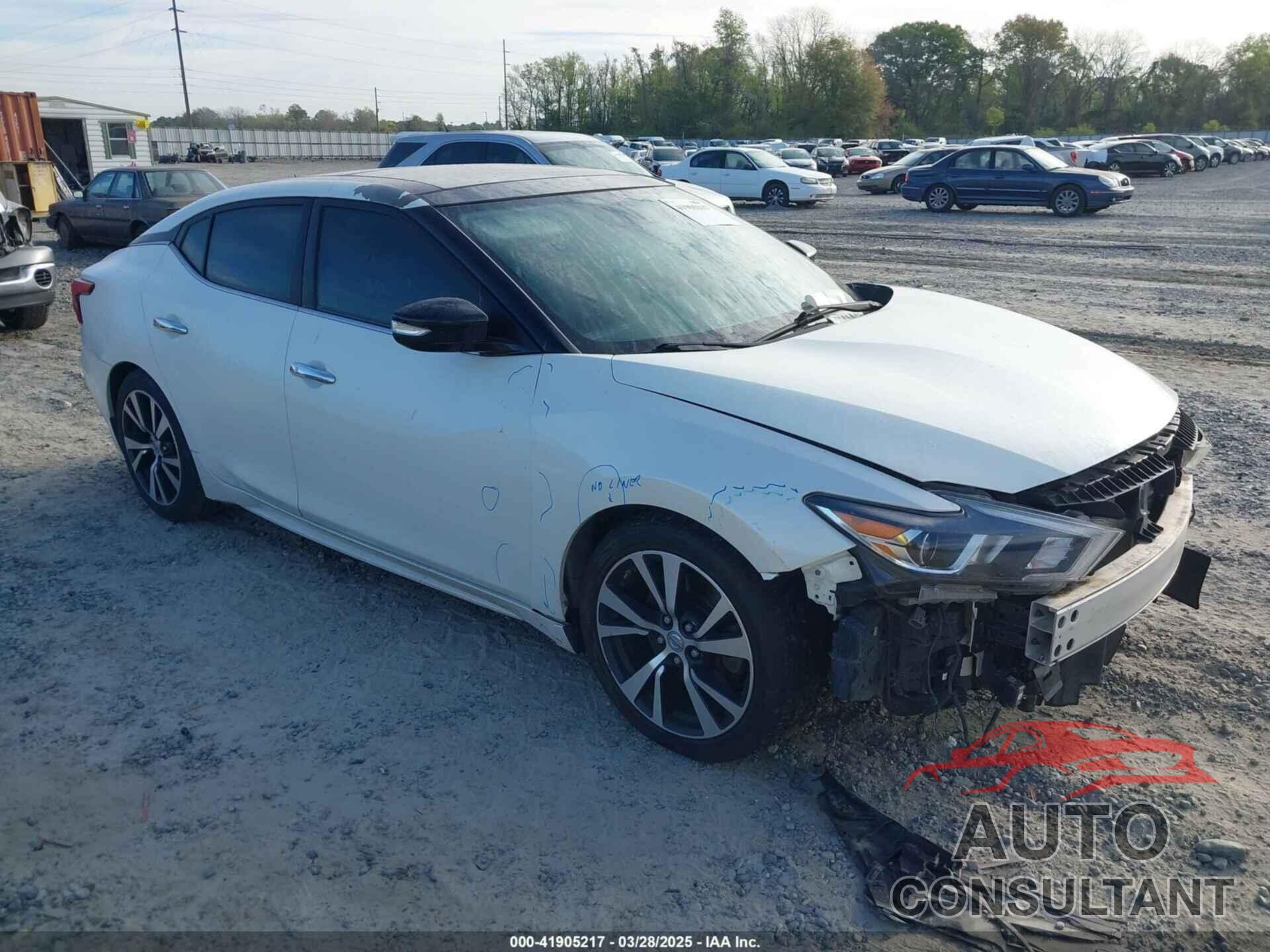 NISSAN MAXIMA 2017 - 1N4AA6AP6HC377478