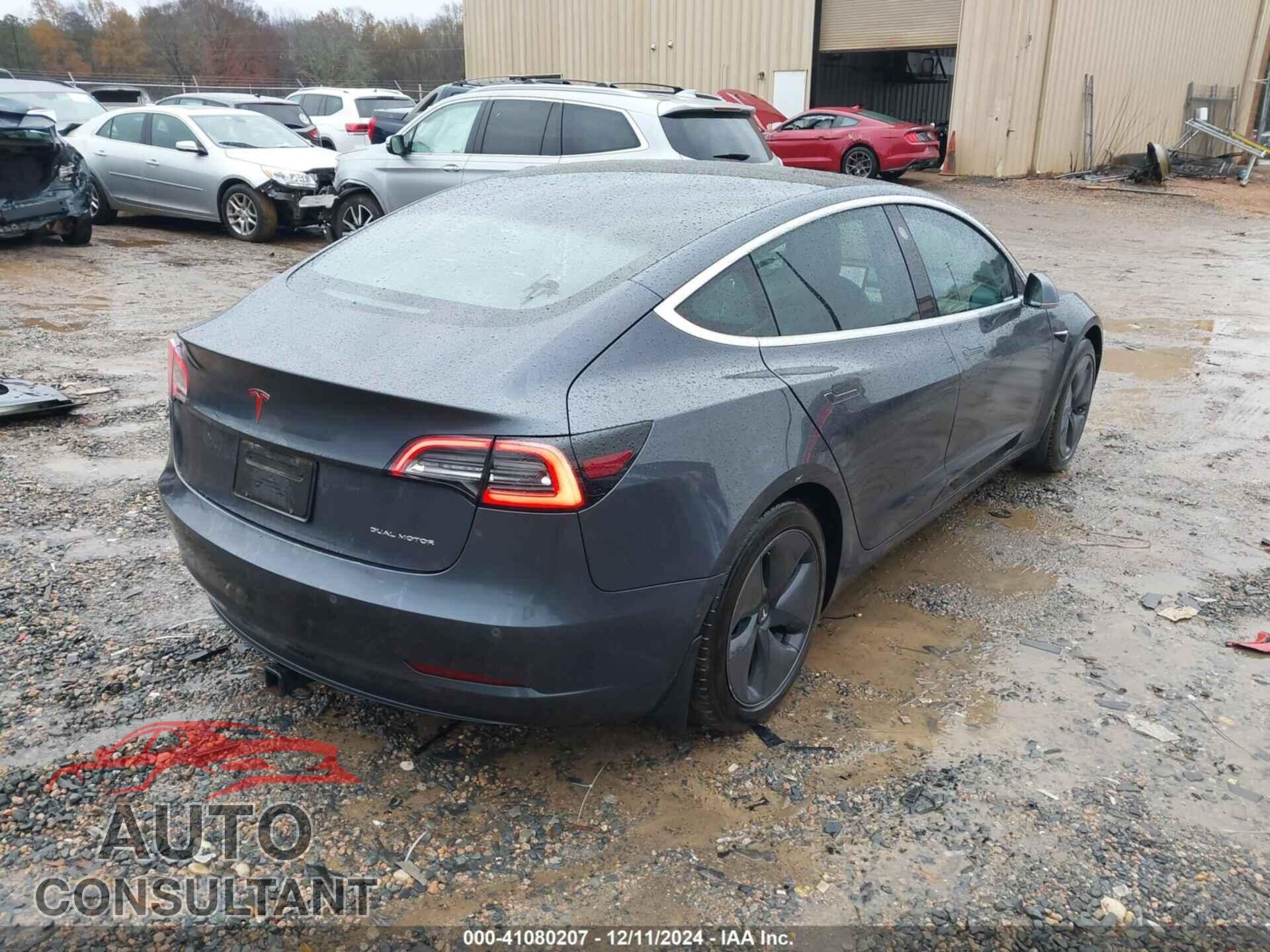 TESLA MODEL 3 2019 - 5YJ3E1EB1KF510375