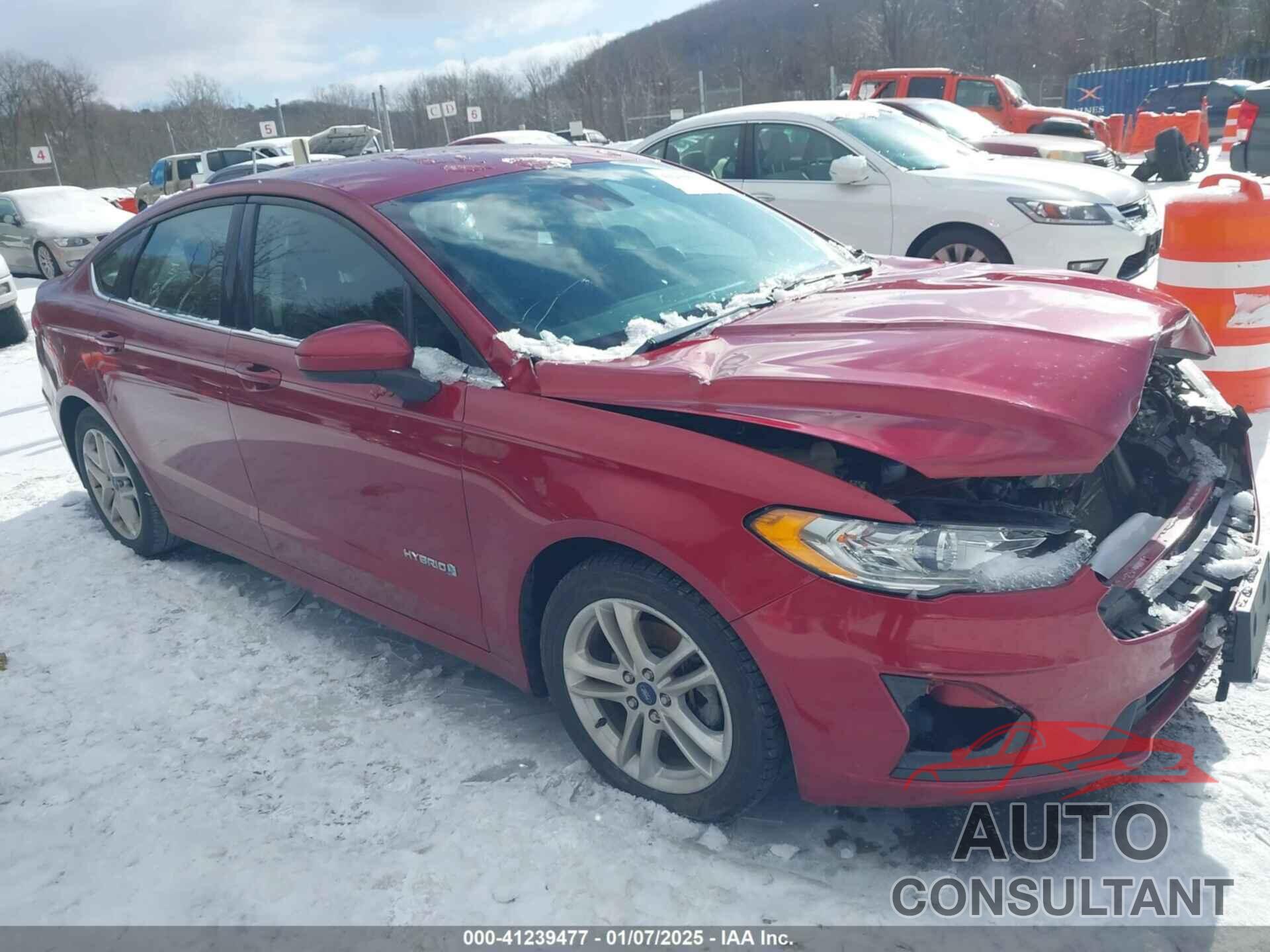 FORD FUSION HYBRID 2019 - 3FA6P0LU1KR241241