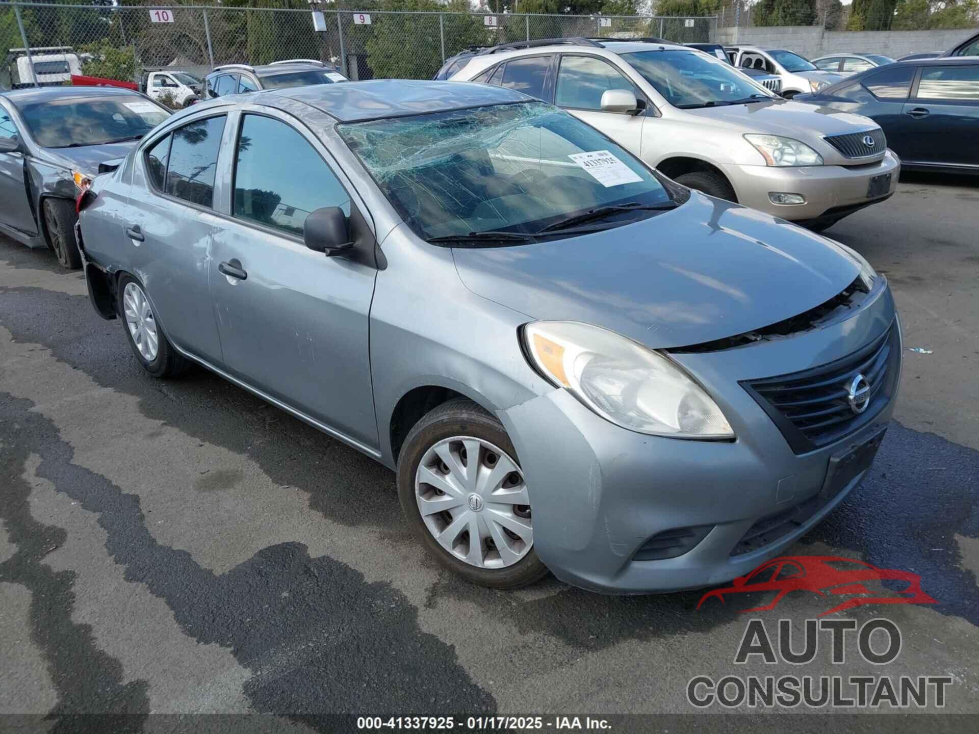 NISSAN VERSA 2012 - 3N1CN7AP4CL807554