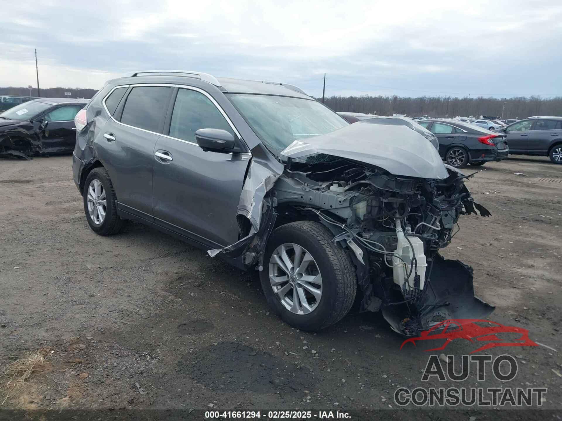 NISSAN ROGUE 2015 - KNMAT2MT0FP519660