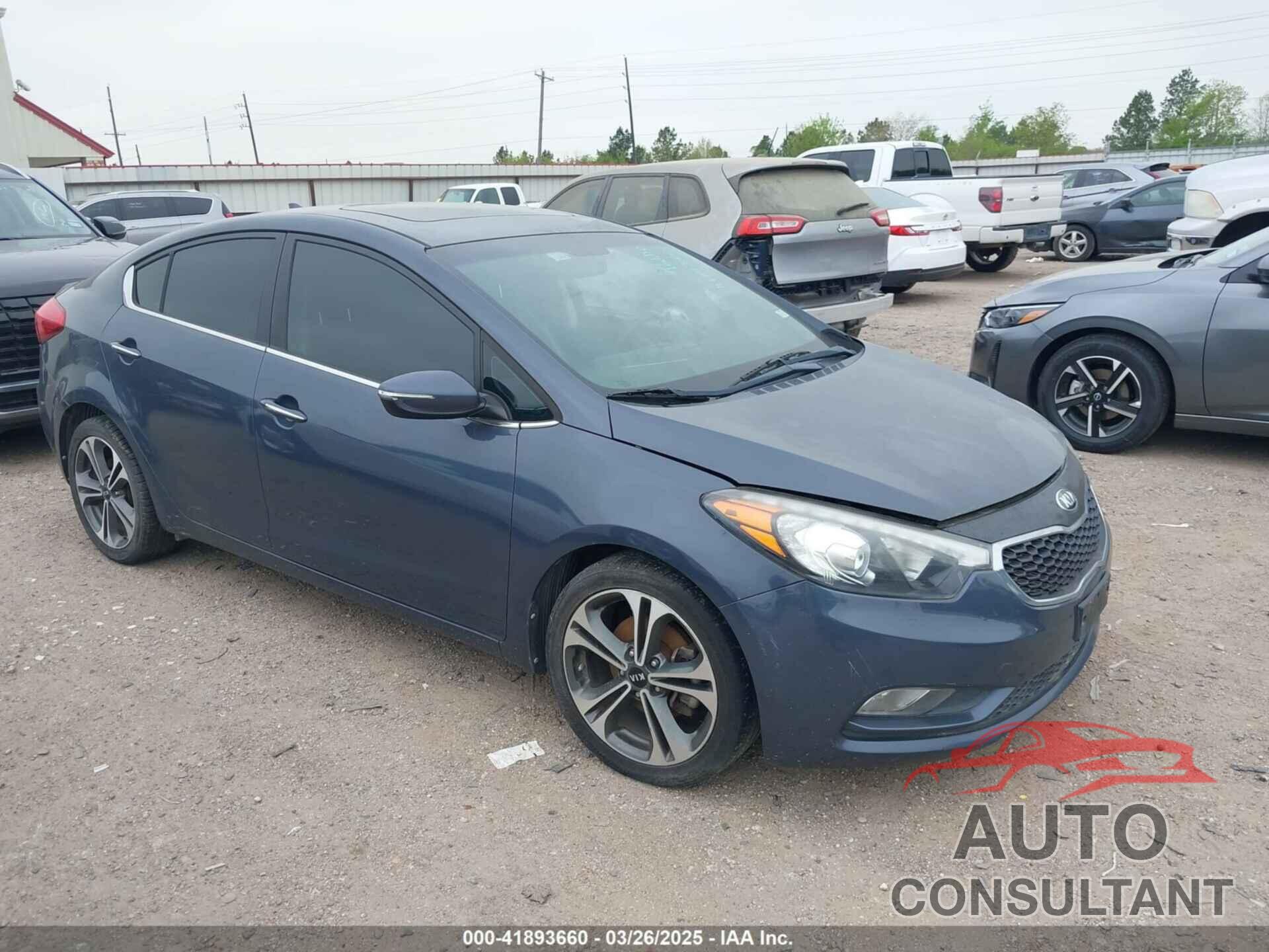 KIA FORTE 2014 - KNAFZ4A81E5174744