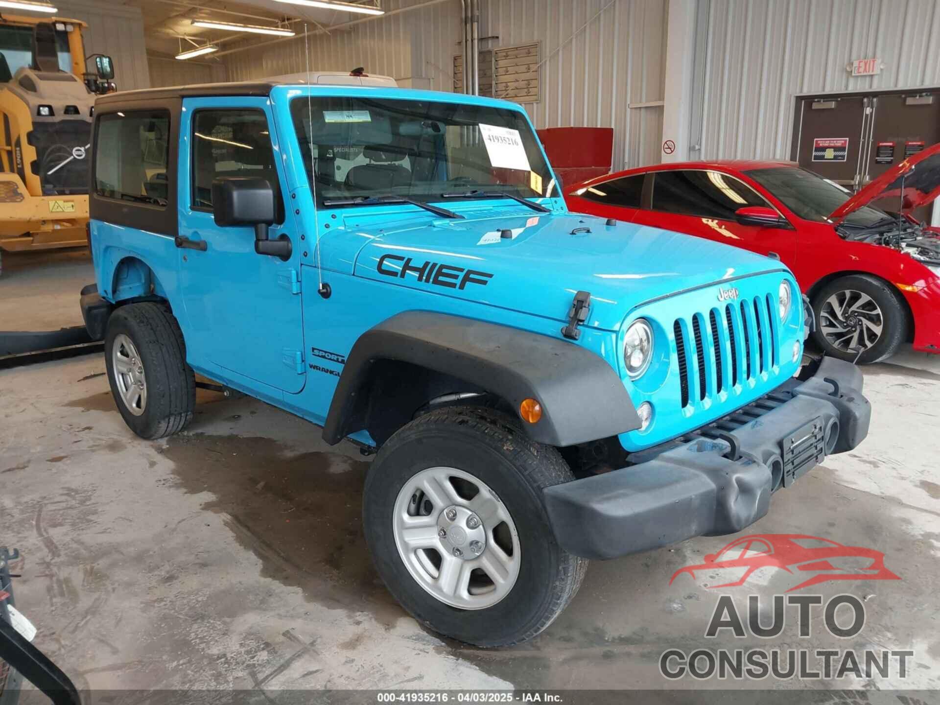 JEEP WRANGLER 2017 - 1C4AJWAG5HL578041